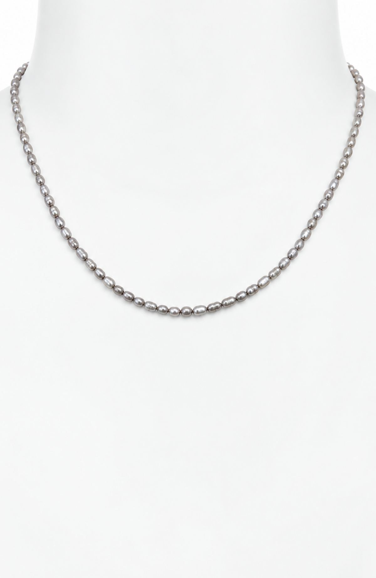 NEW NEW - Niebla Grey Fresh Water Pearl Necklace