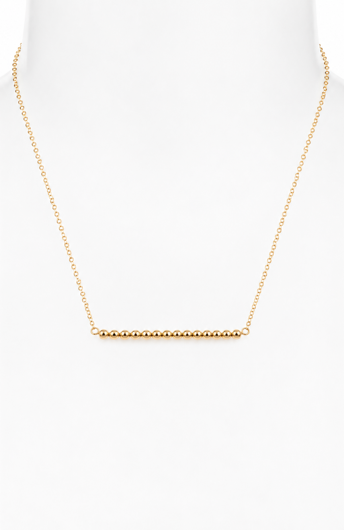 NEW NEW - Aura Yellow Gold Bar Necklace