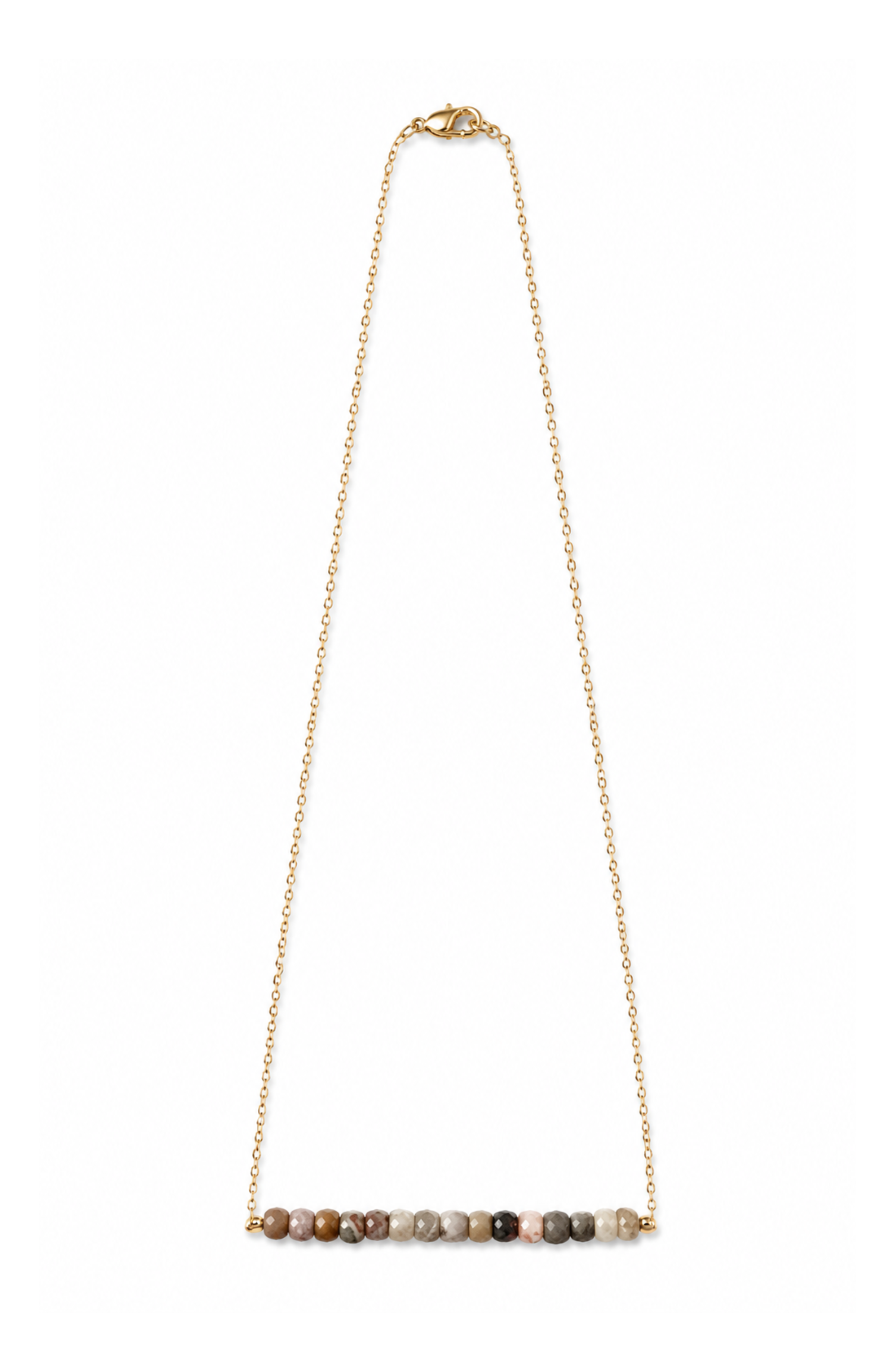 Kori Sponge Coral Bar Necklace
