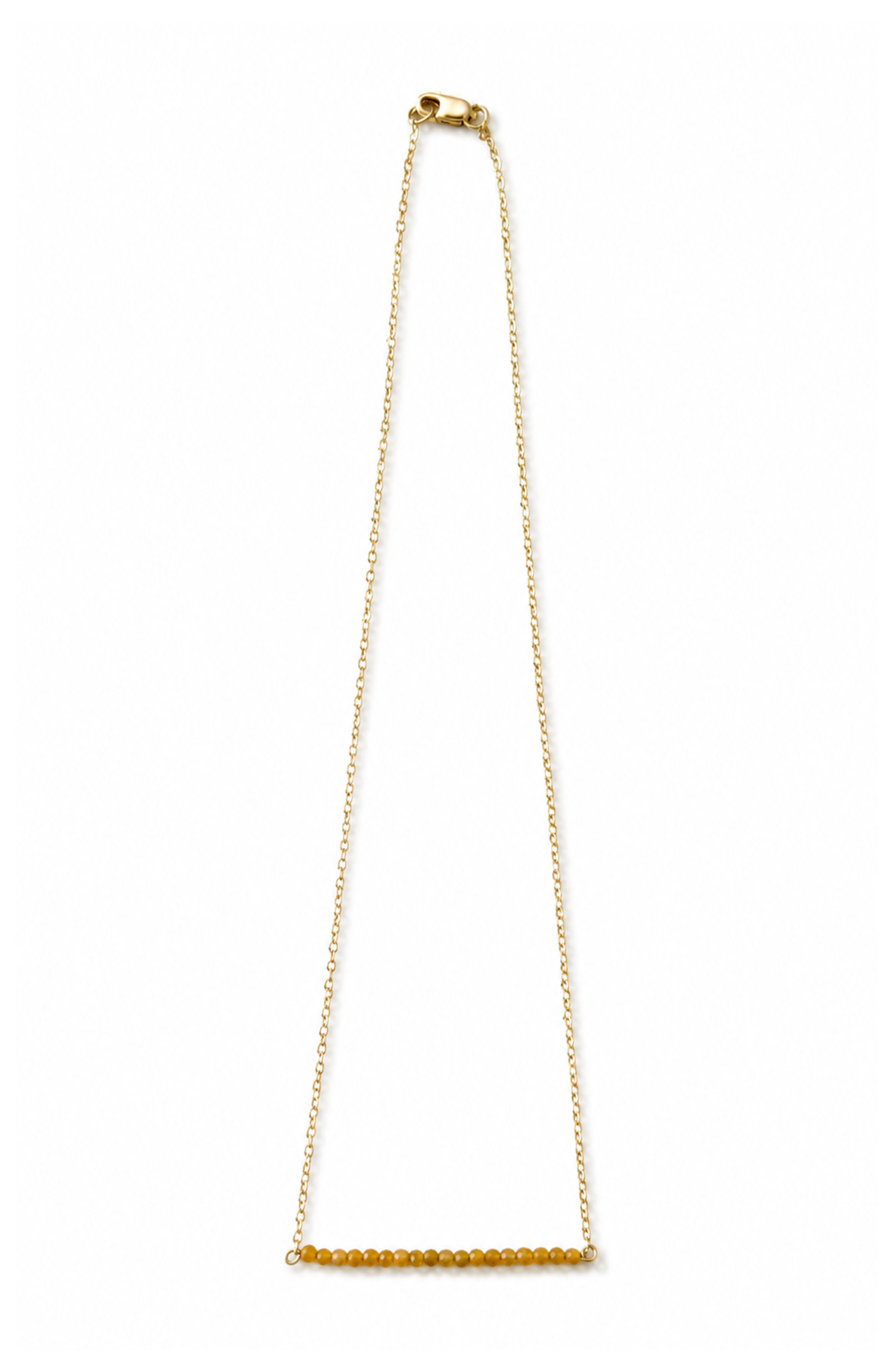 Narji Citrine Bar Necklace