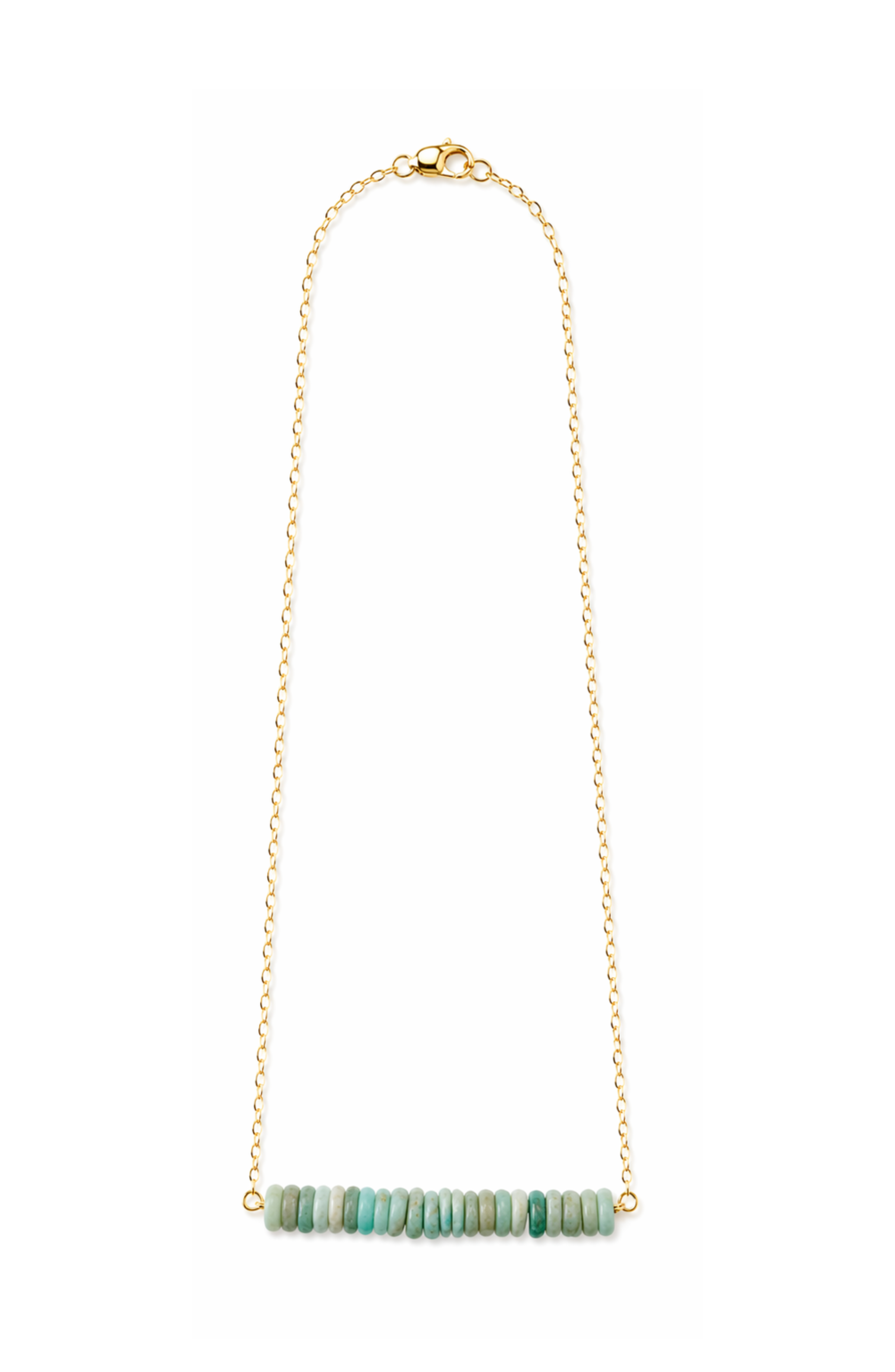 Trezzo Turquoise Tranquility Bar Necklace