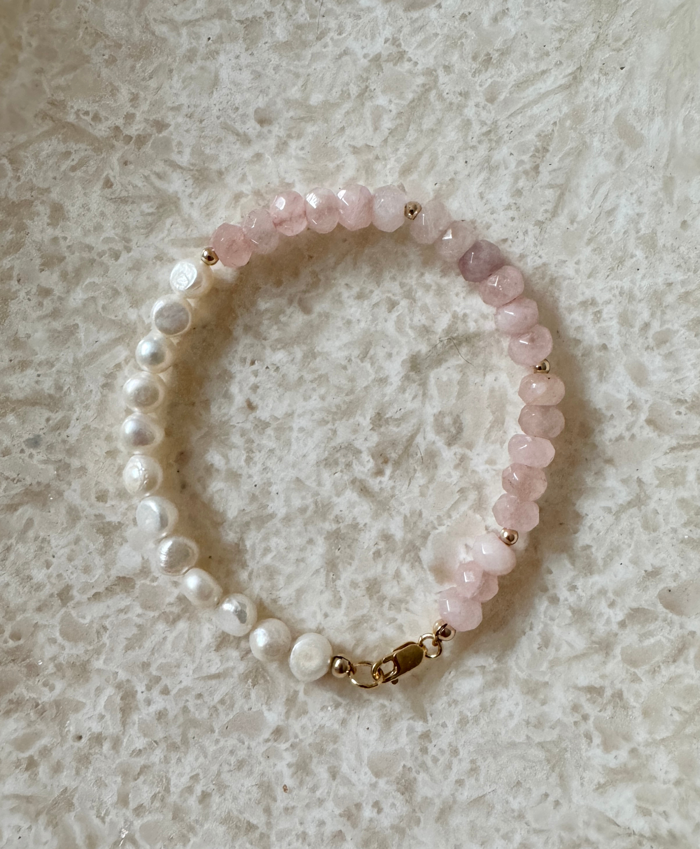 Kalah Rose Quartz Bracelet