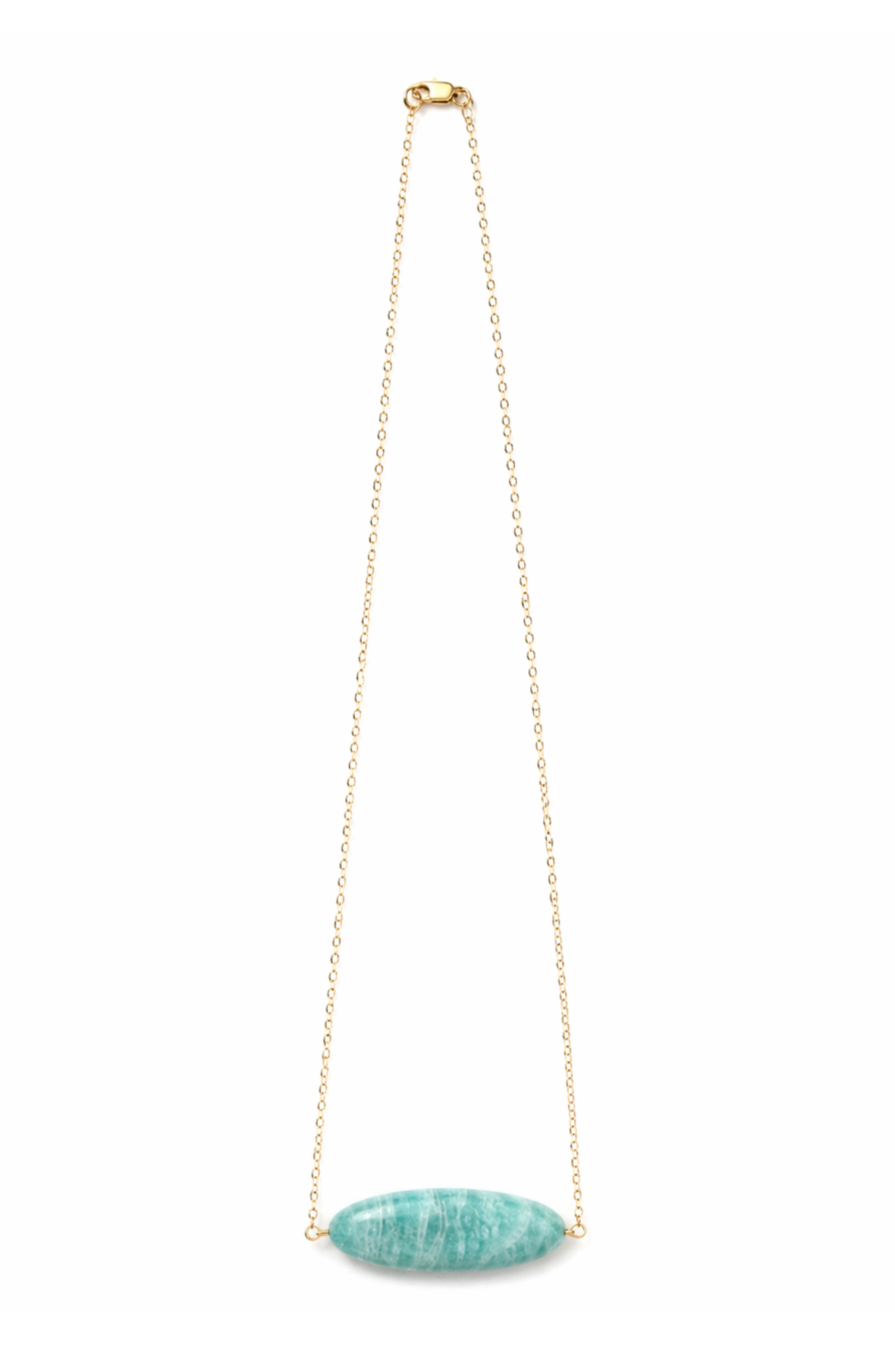 Amazona Amazonite Pendant Necklace