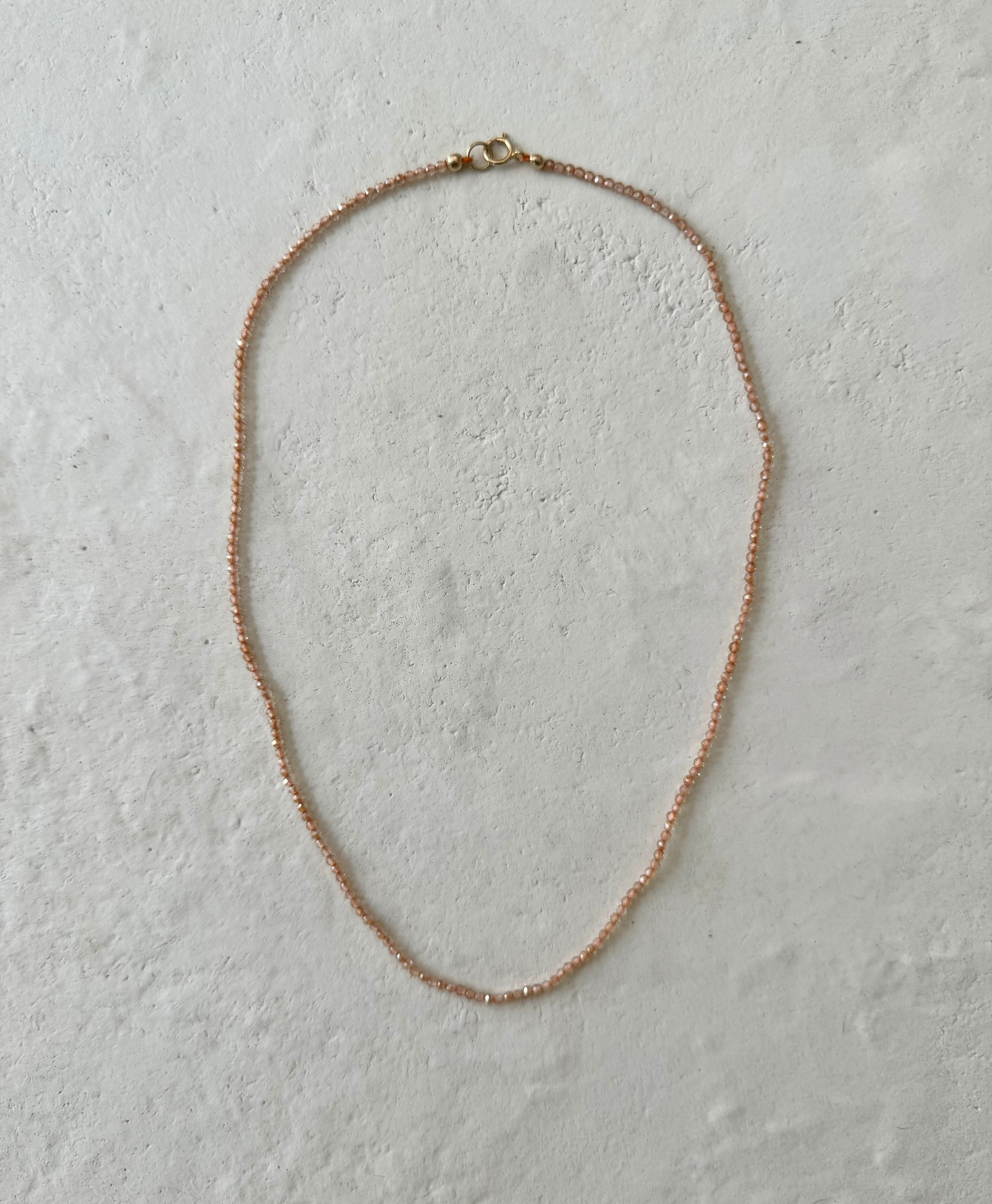 Zircon Meditation Necklace