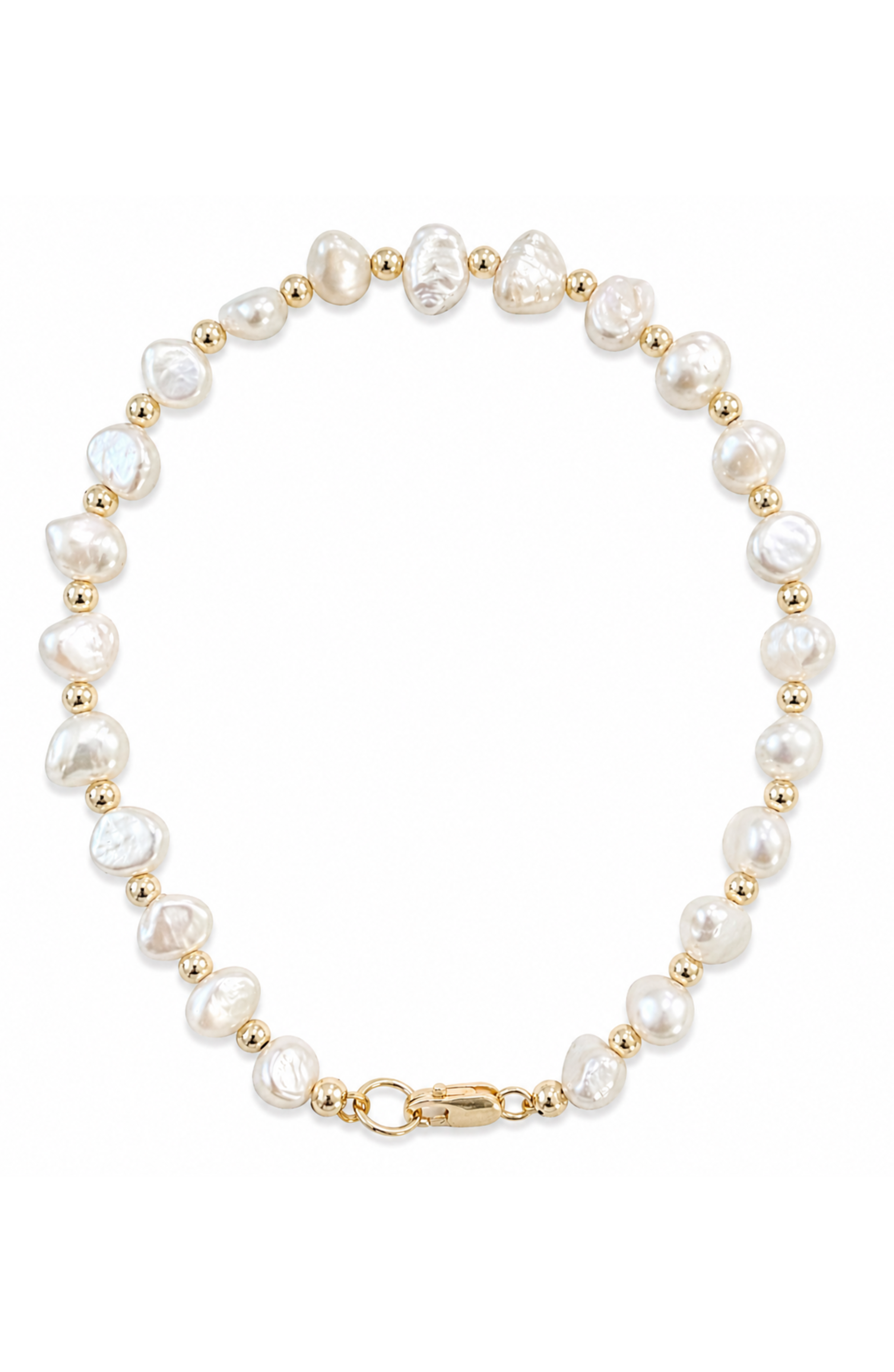 Deli Pearl Gold Filled Bracelet