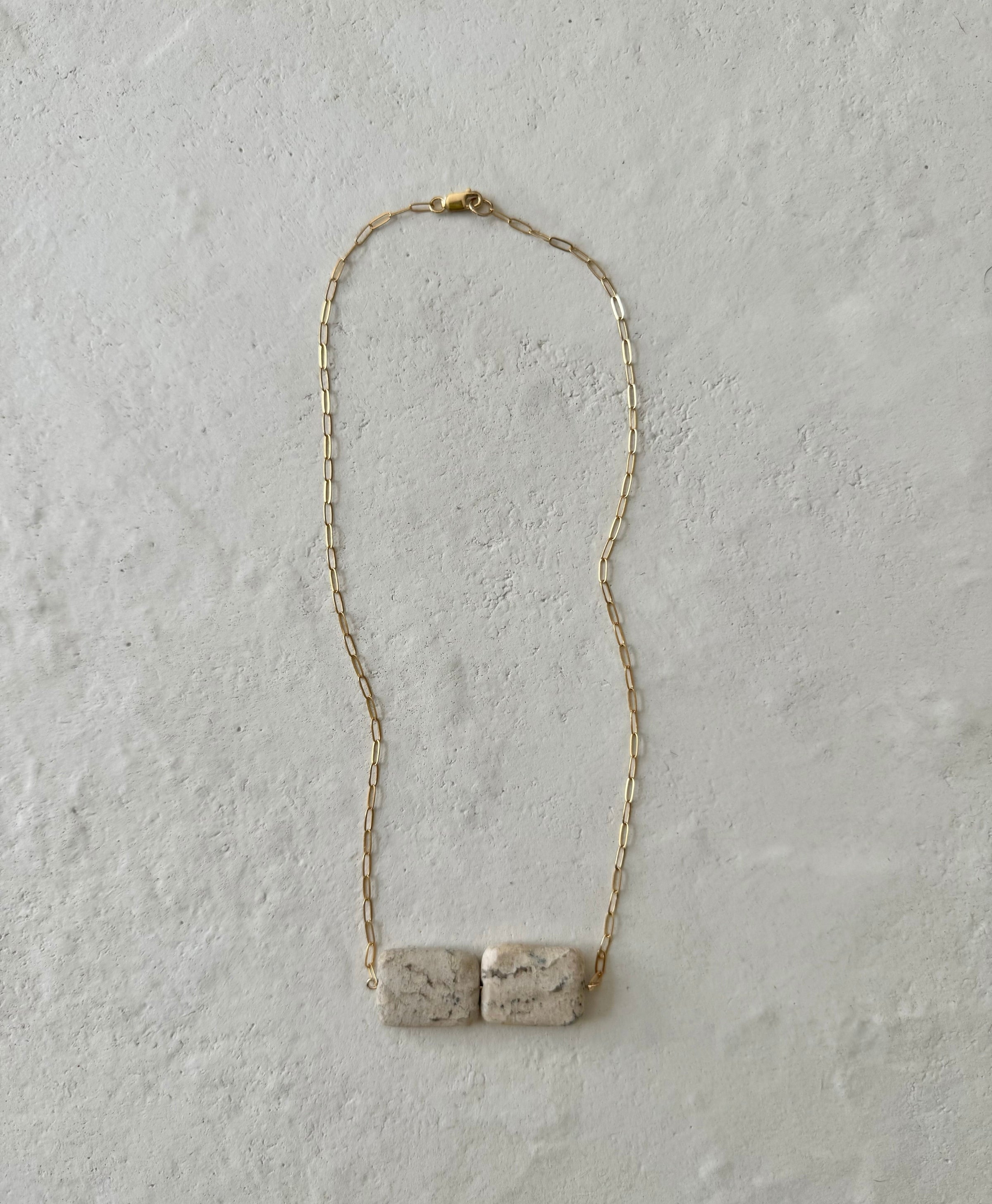 Godeissa Opal Bar Necklace