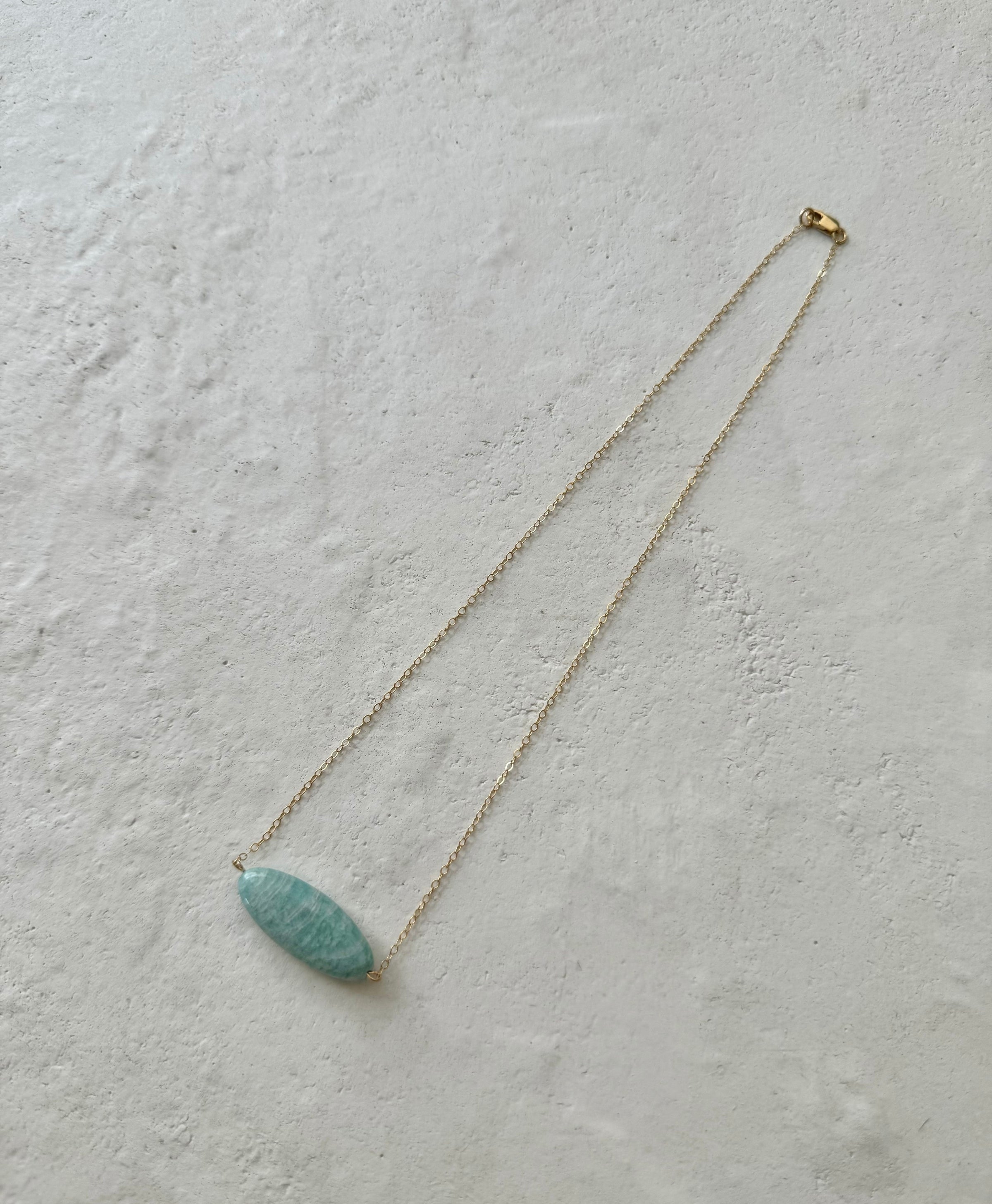 Amazona Amazonite Pendant Necklace
