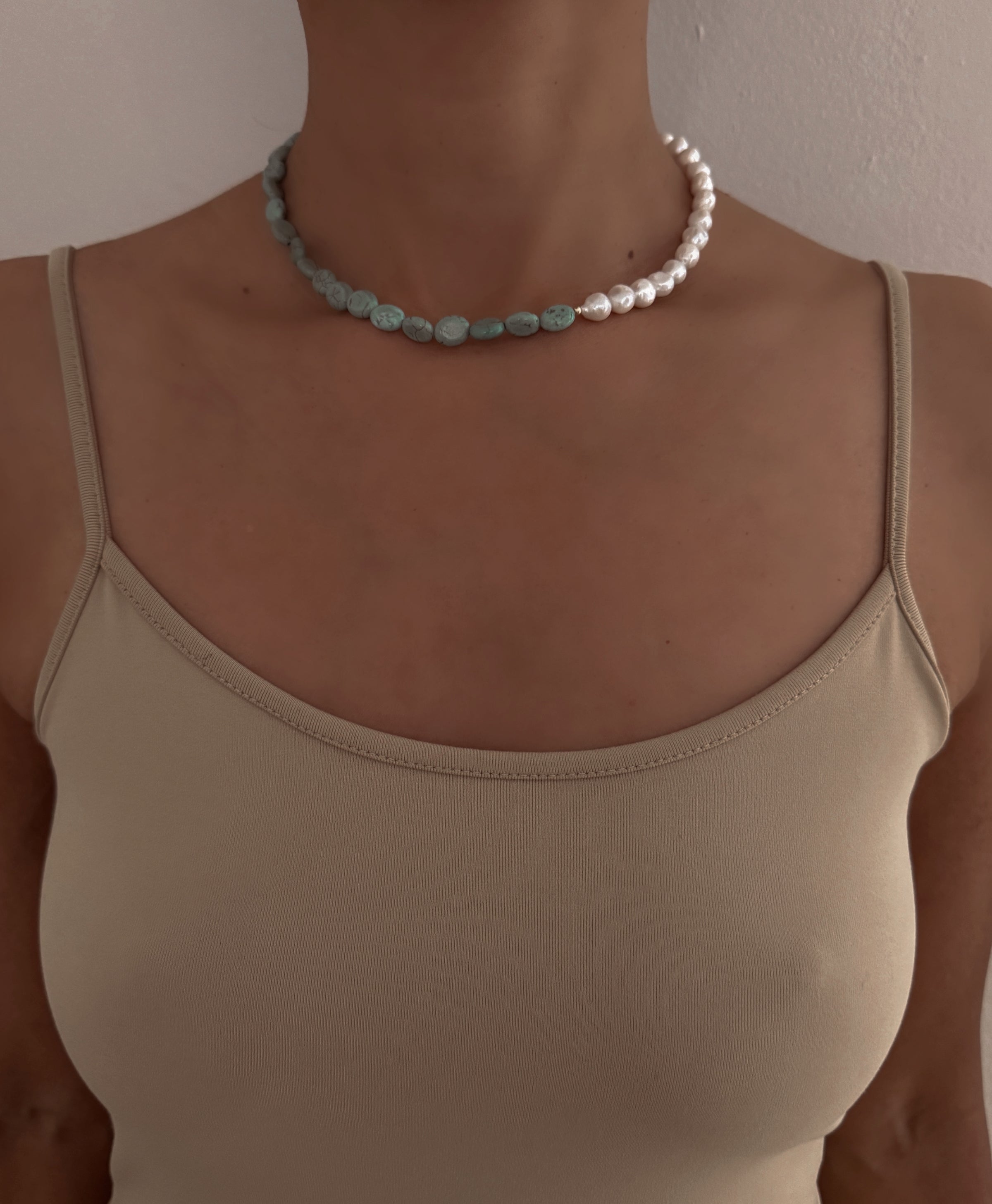 Tribu Turquoise Necklace