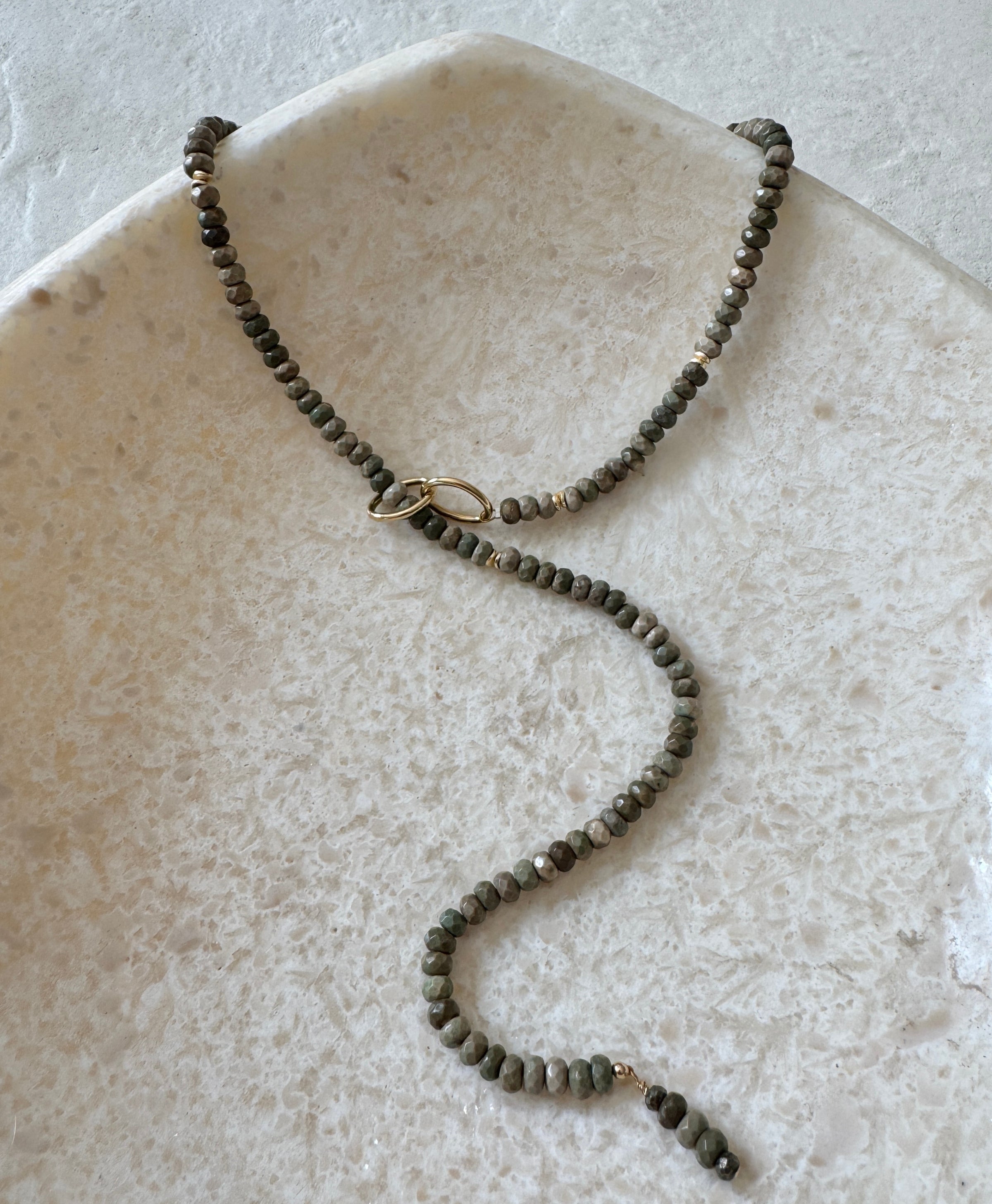 Chryso Lariat Necklace
