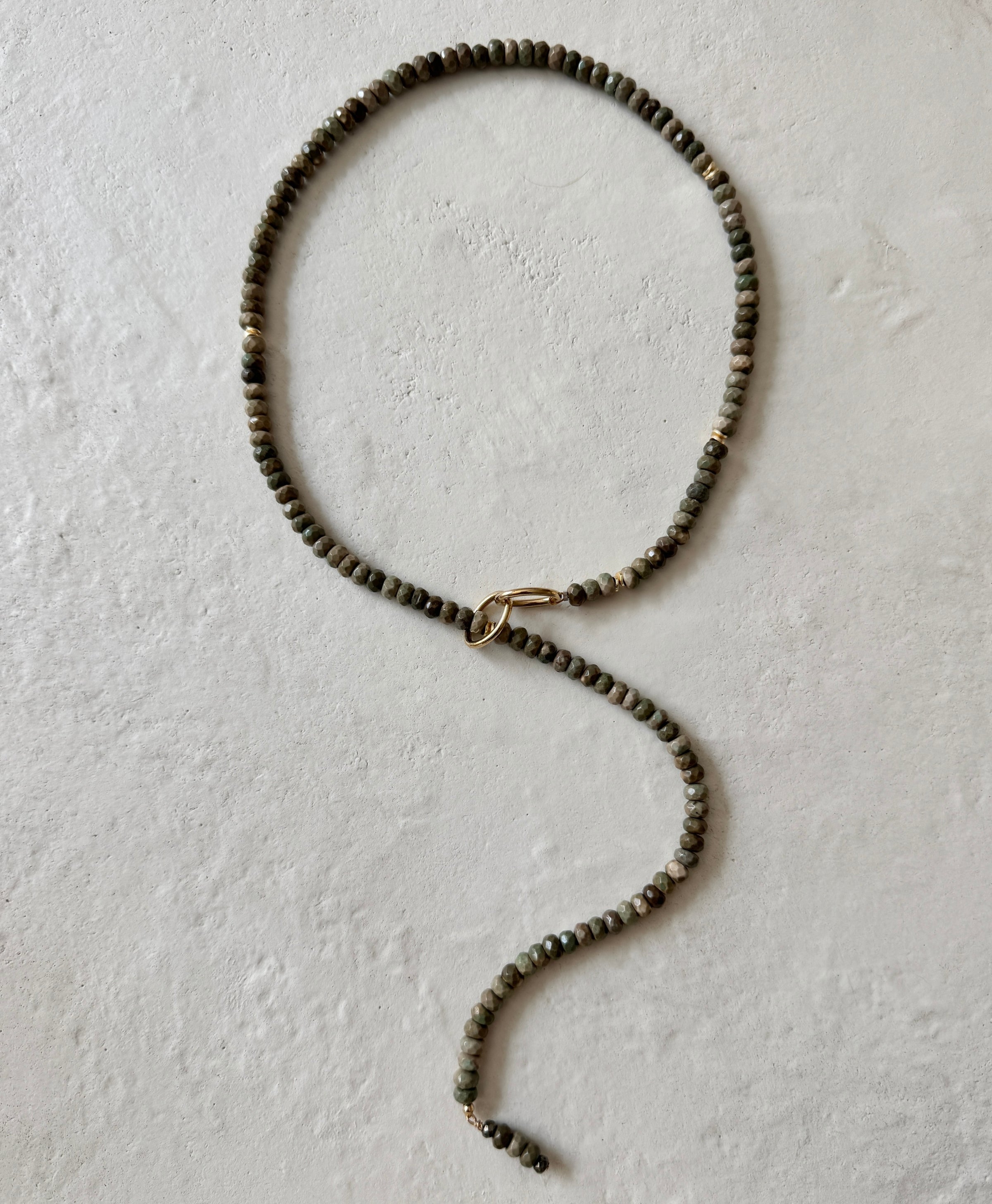 Chryso Lariat Necklace
