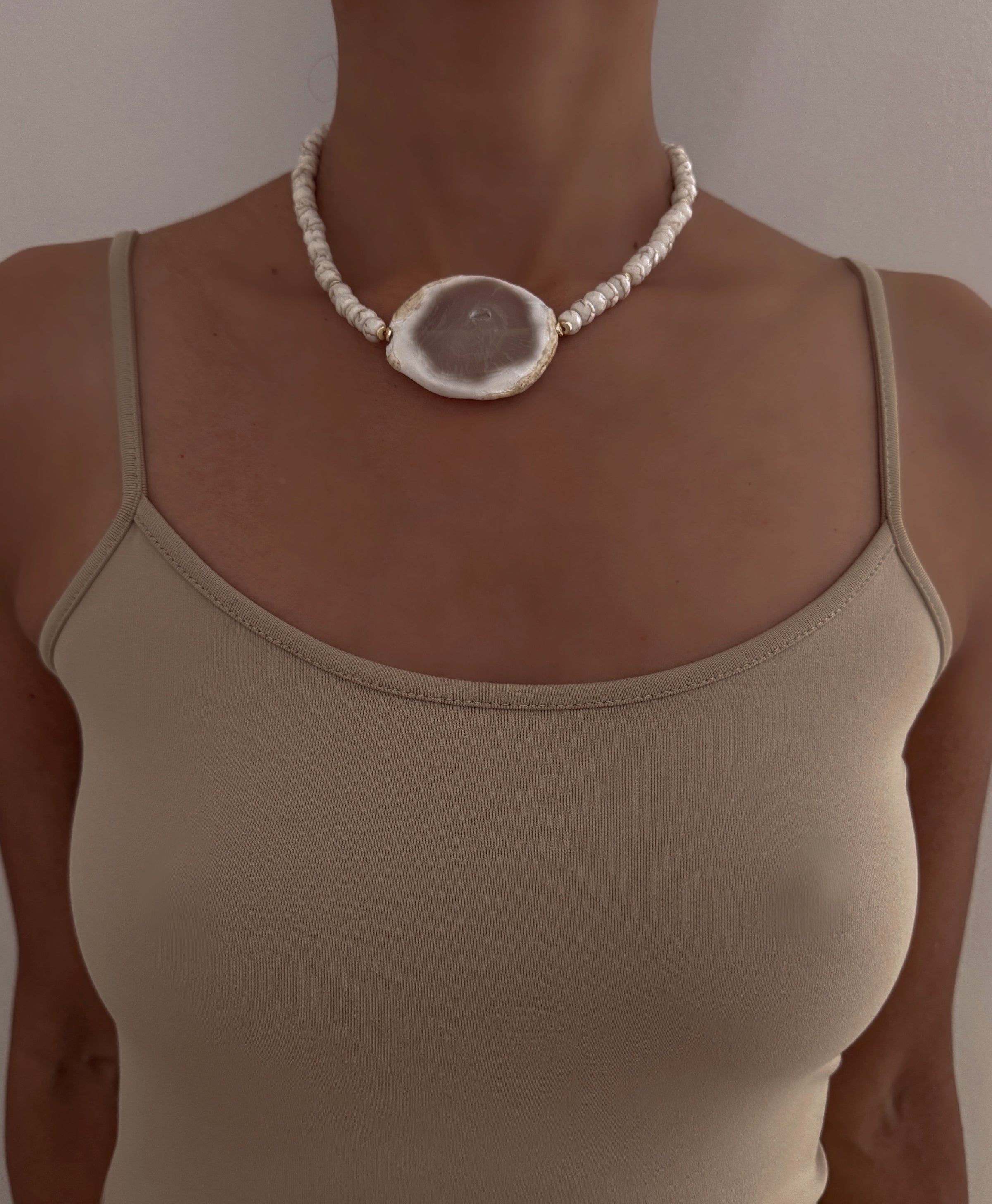 Espuma Agate Necklace