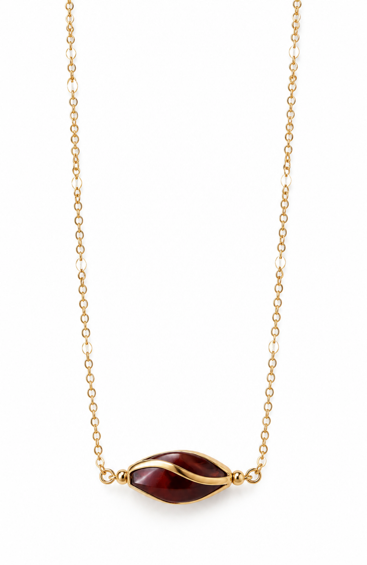 NEW NEW - Amara Red Jasper Pendant Necklace