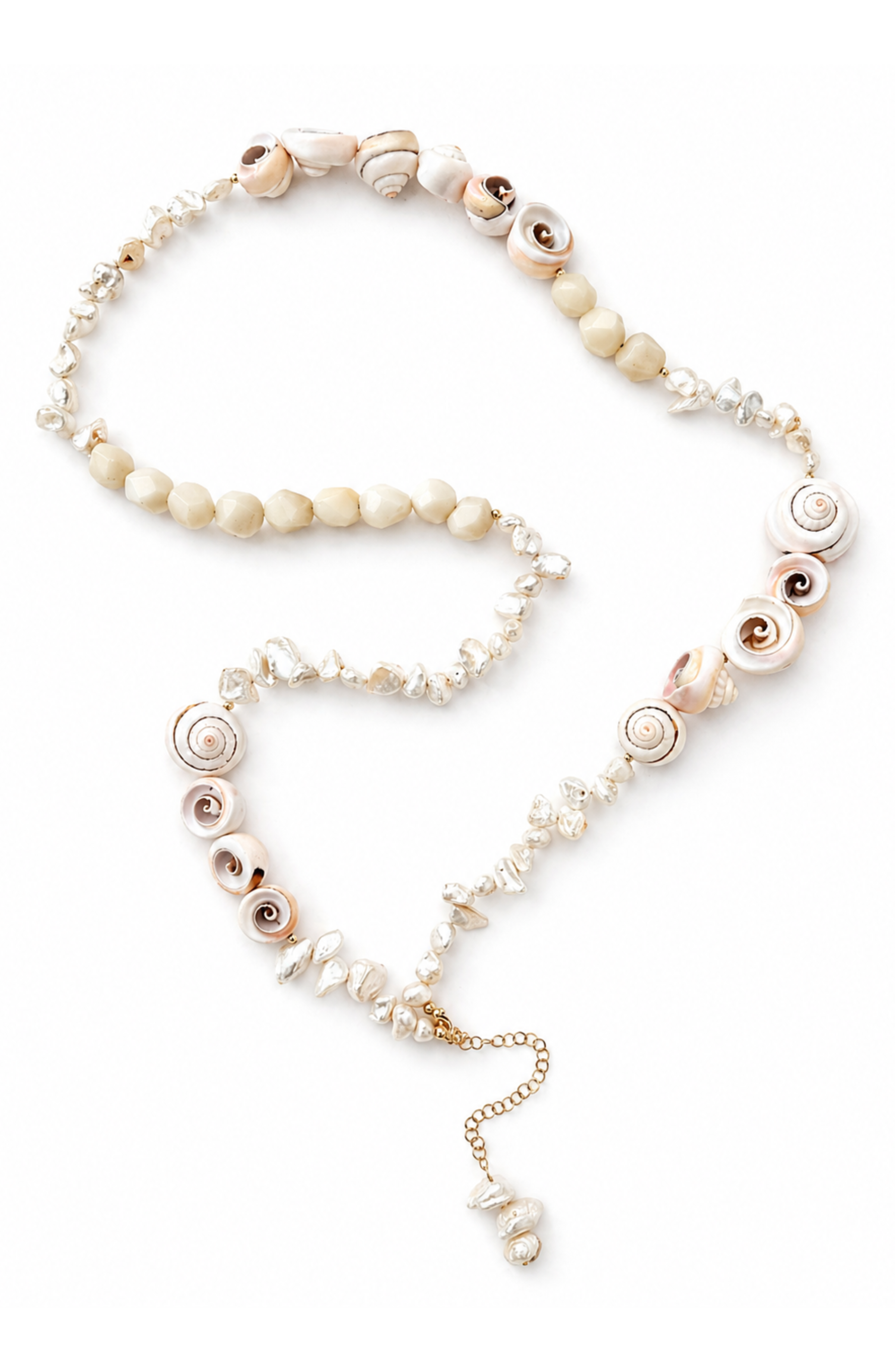 Angerona Pearl Shell Belly Chain