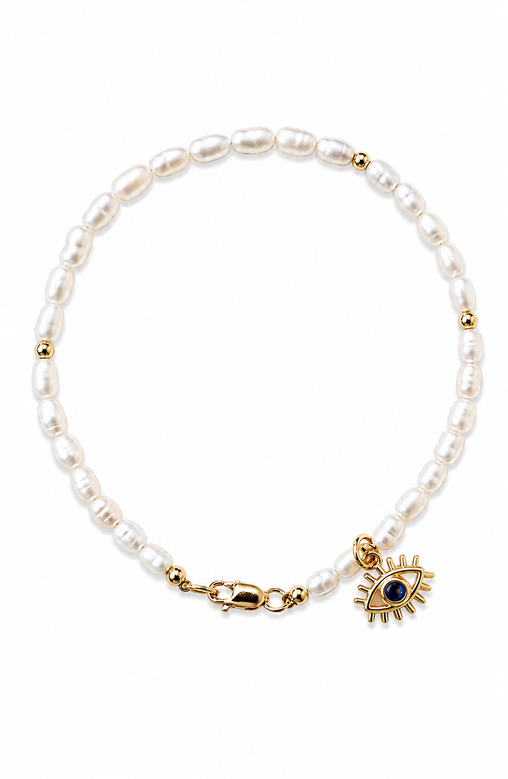 Blissi Pearl Gold Filled Pendant Bracelet