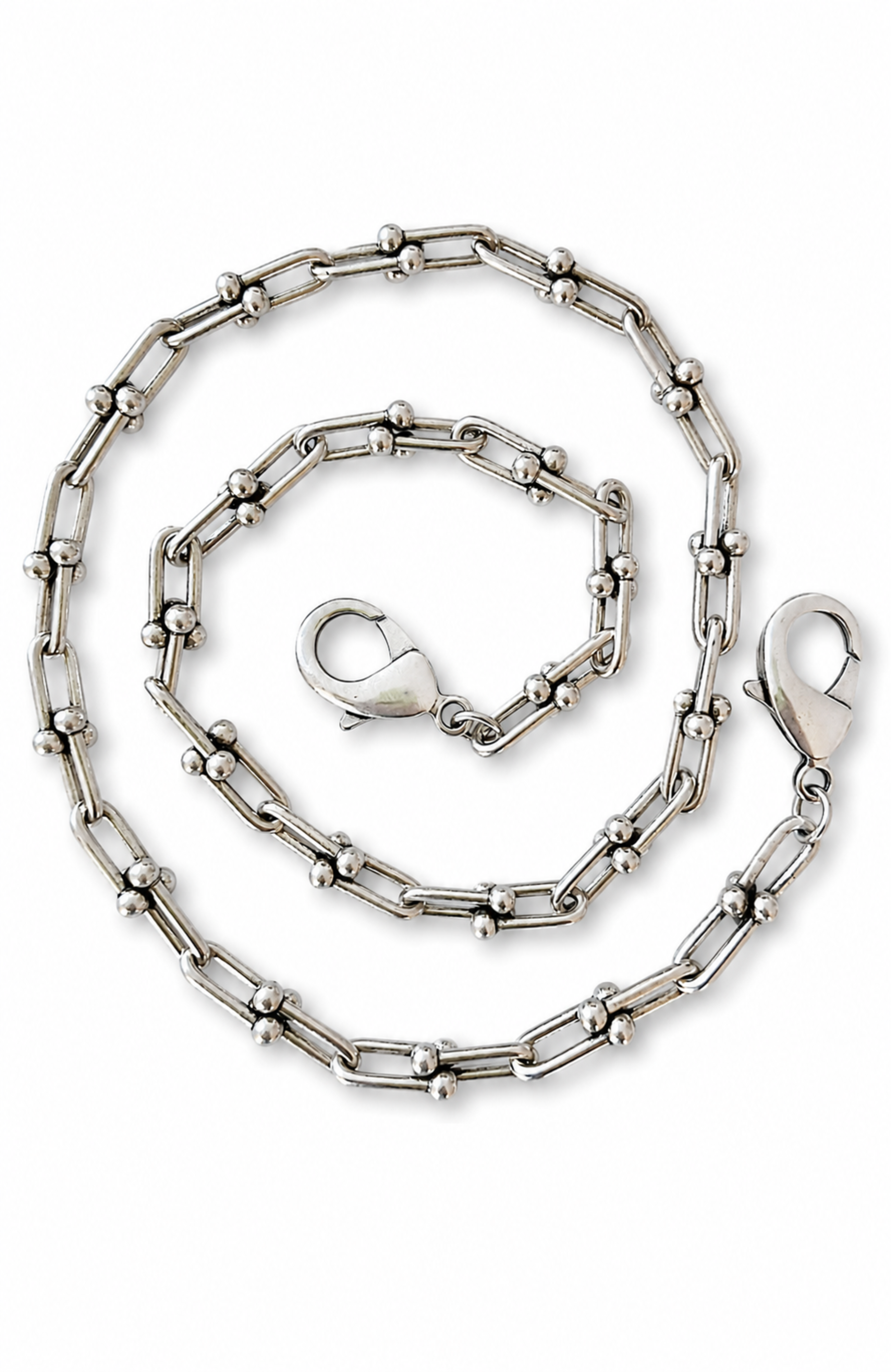Dean Sterling Silver Large Link Pants Chain