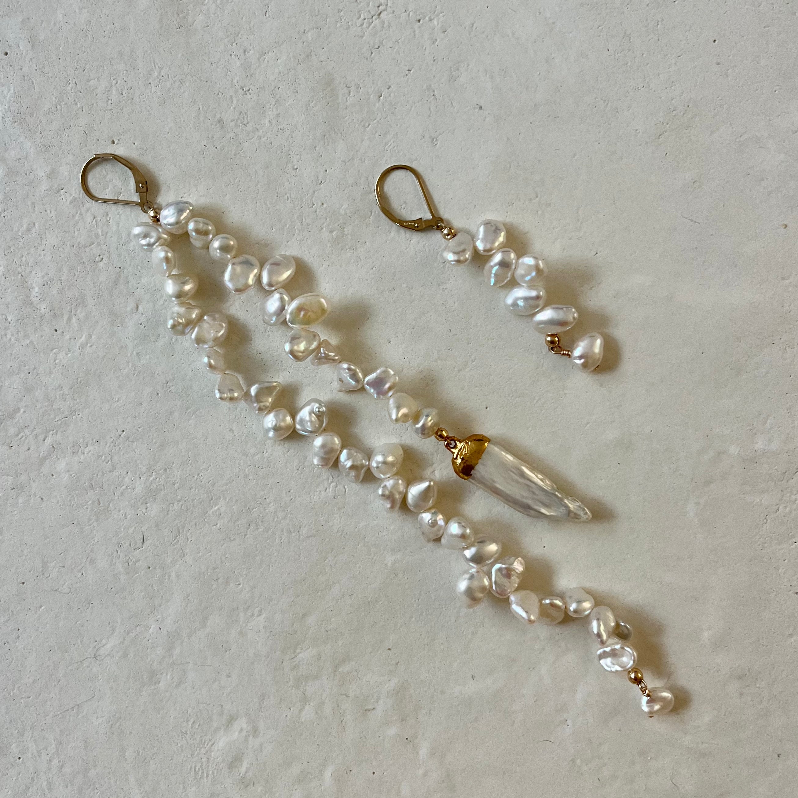 Astrid Pearl Earring Set