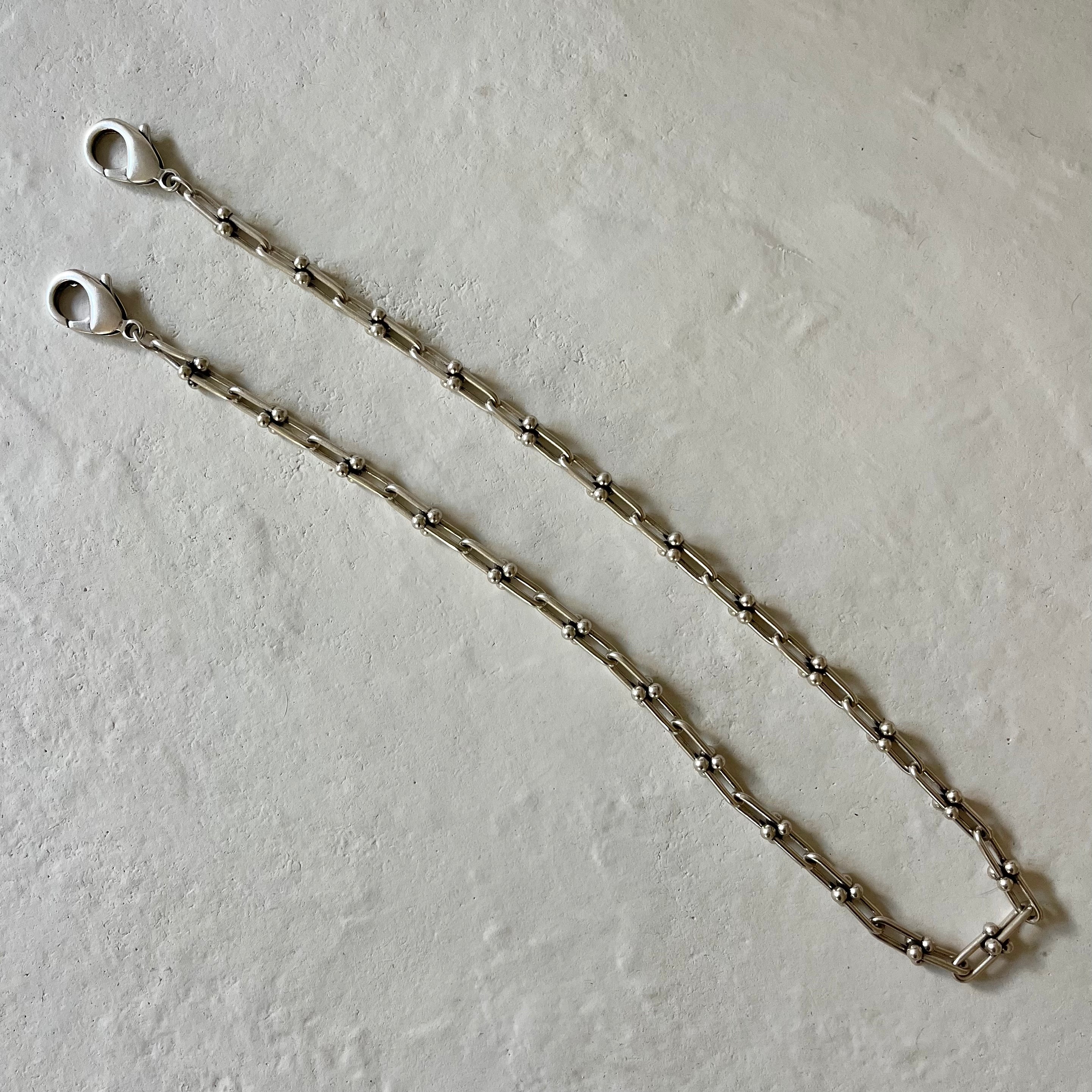 Dean Sterling Silver Large Link Pants Chain