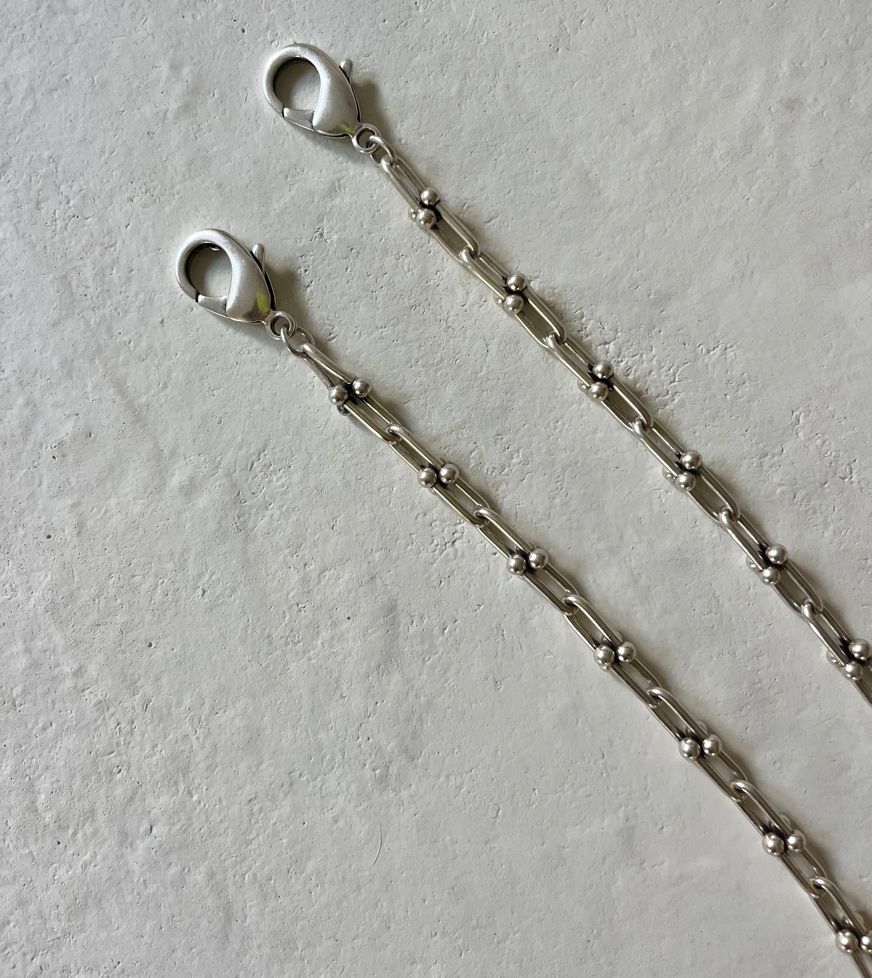 Dean Sterling Silver Large Link Pants Chain