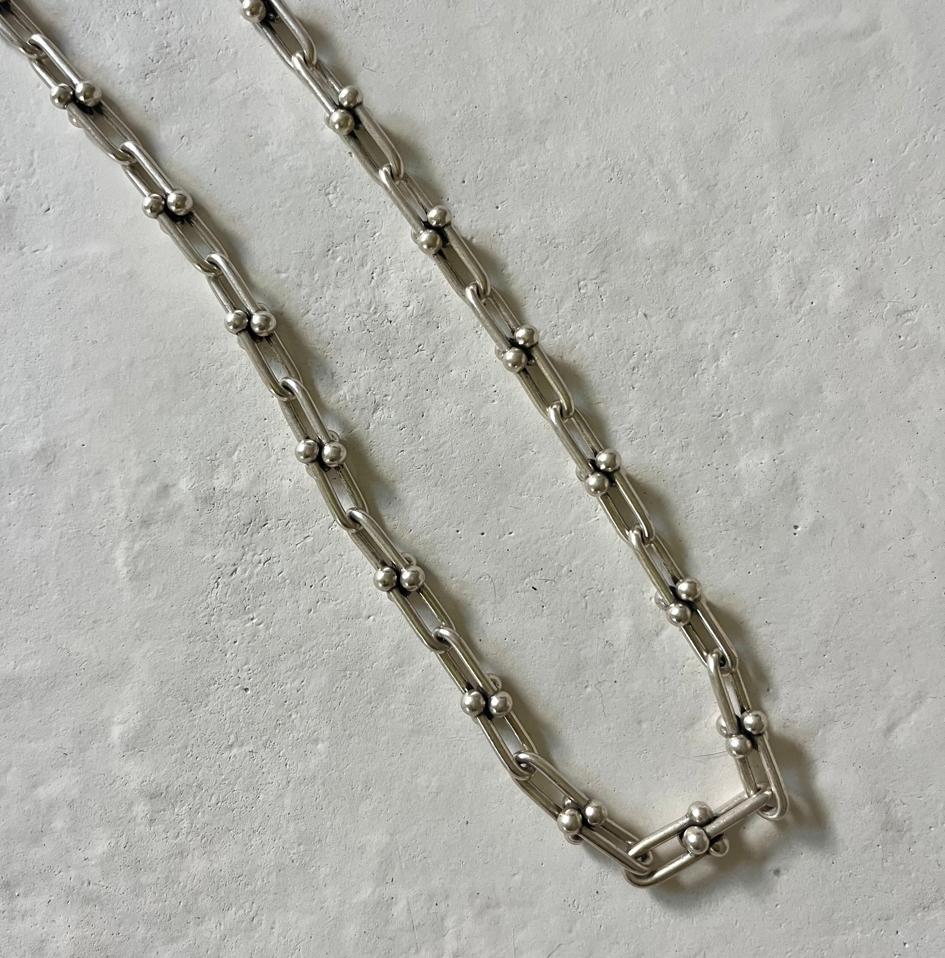 Dean Sterling Silver Large Link Pants Chain