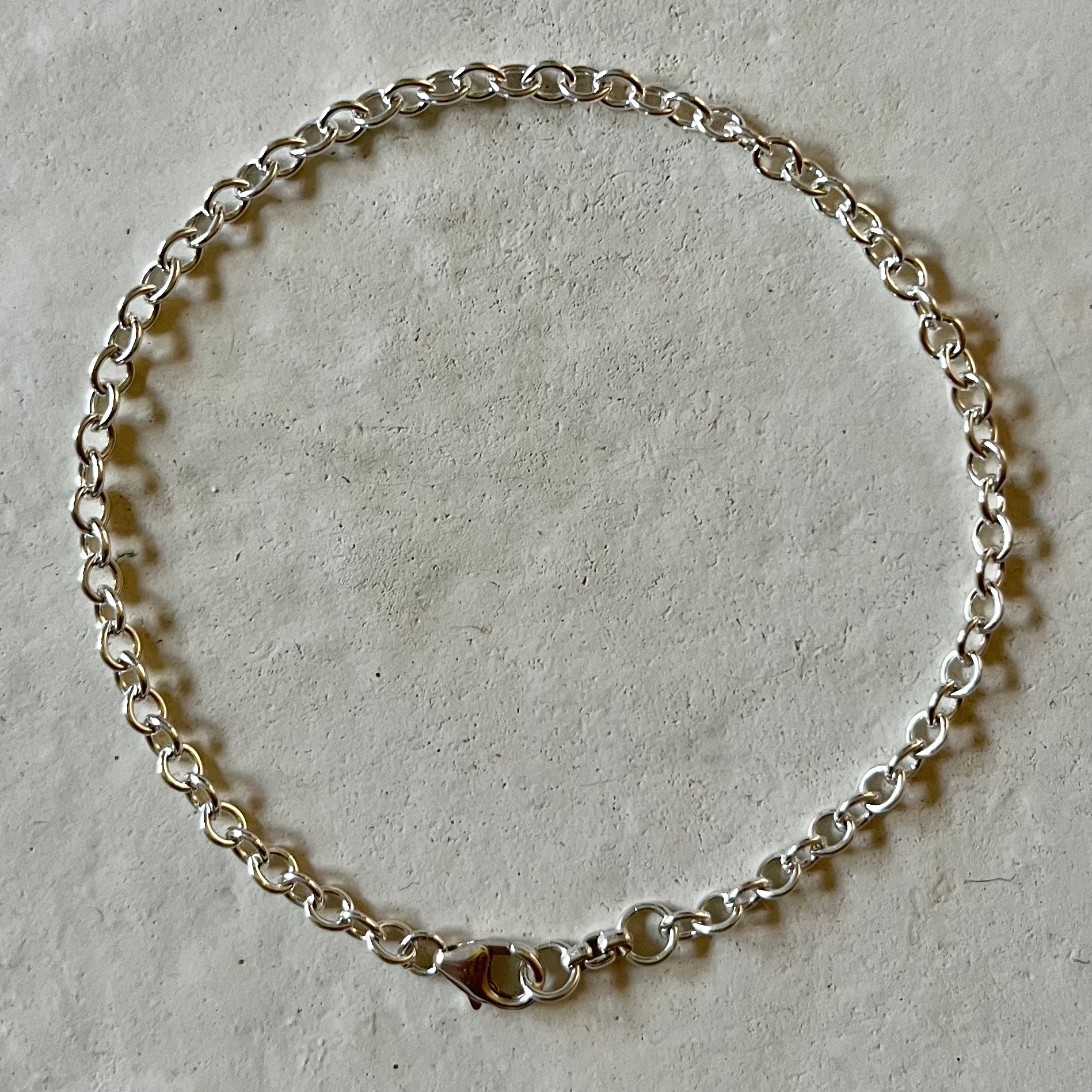 Drazi Sterling Silver Link Cable Bracelet