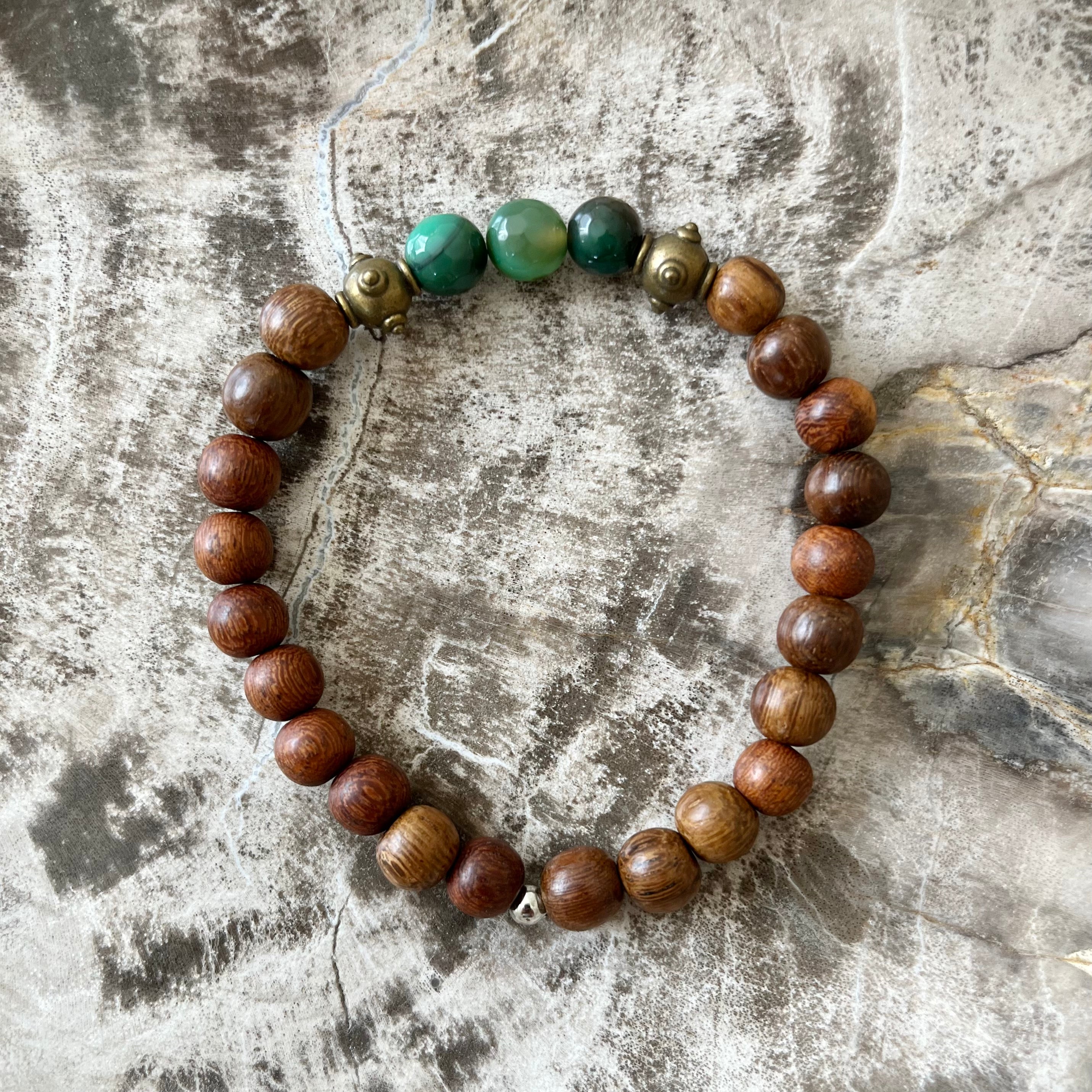 Sandro African Jade Bracelet