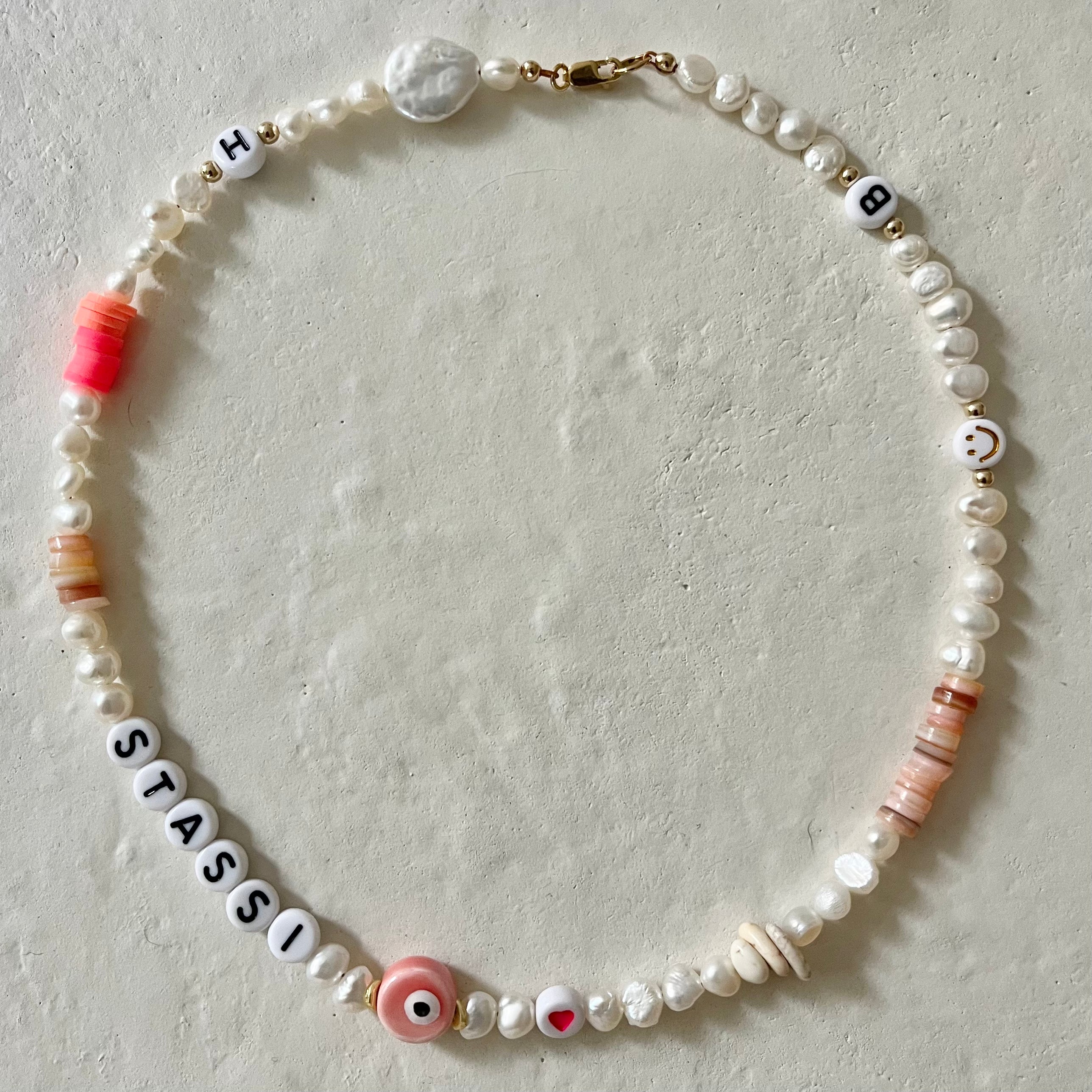 Stassi Pearl Shell Necklace