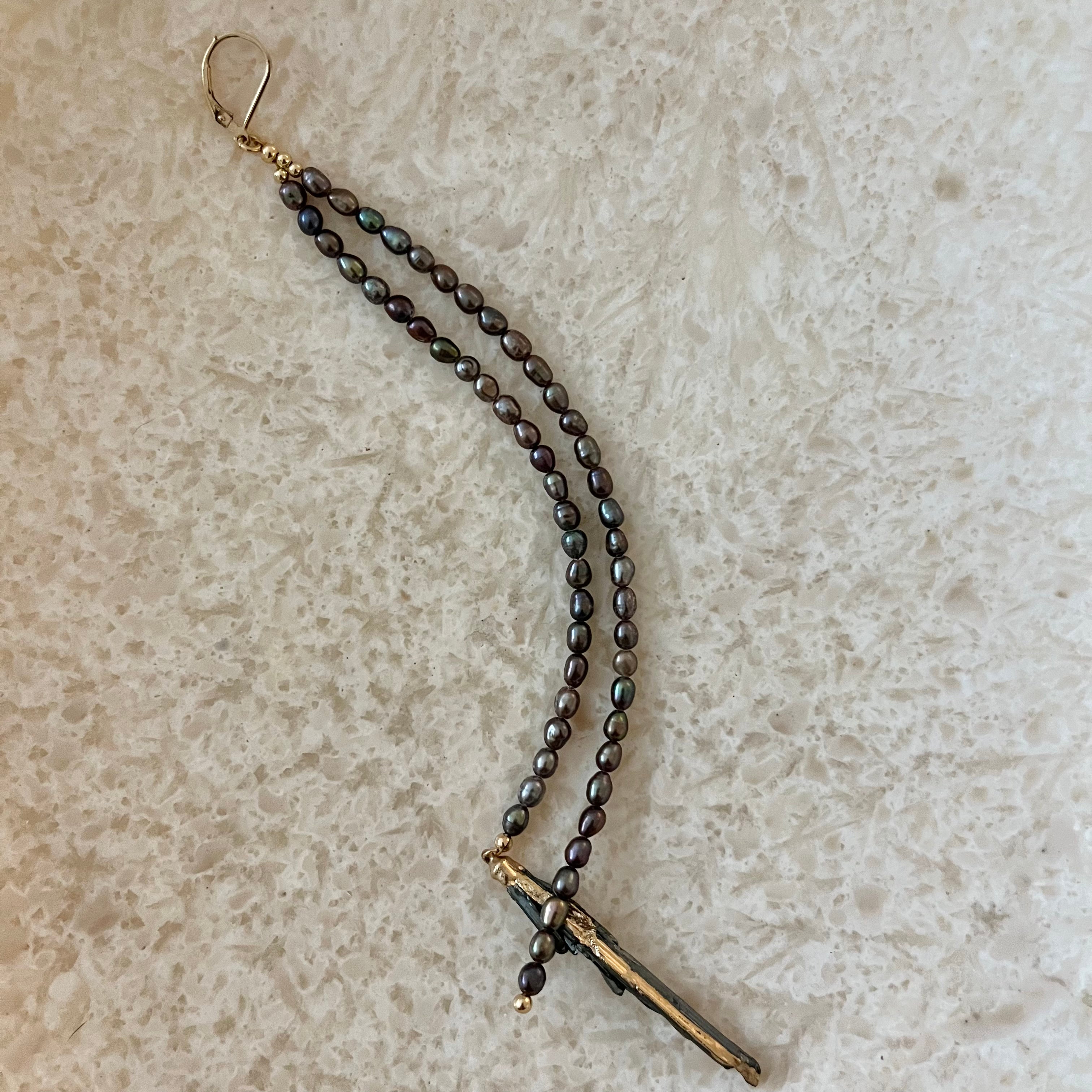 La Prieta Pearl Earring