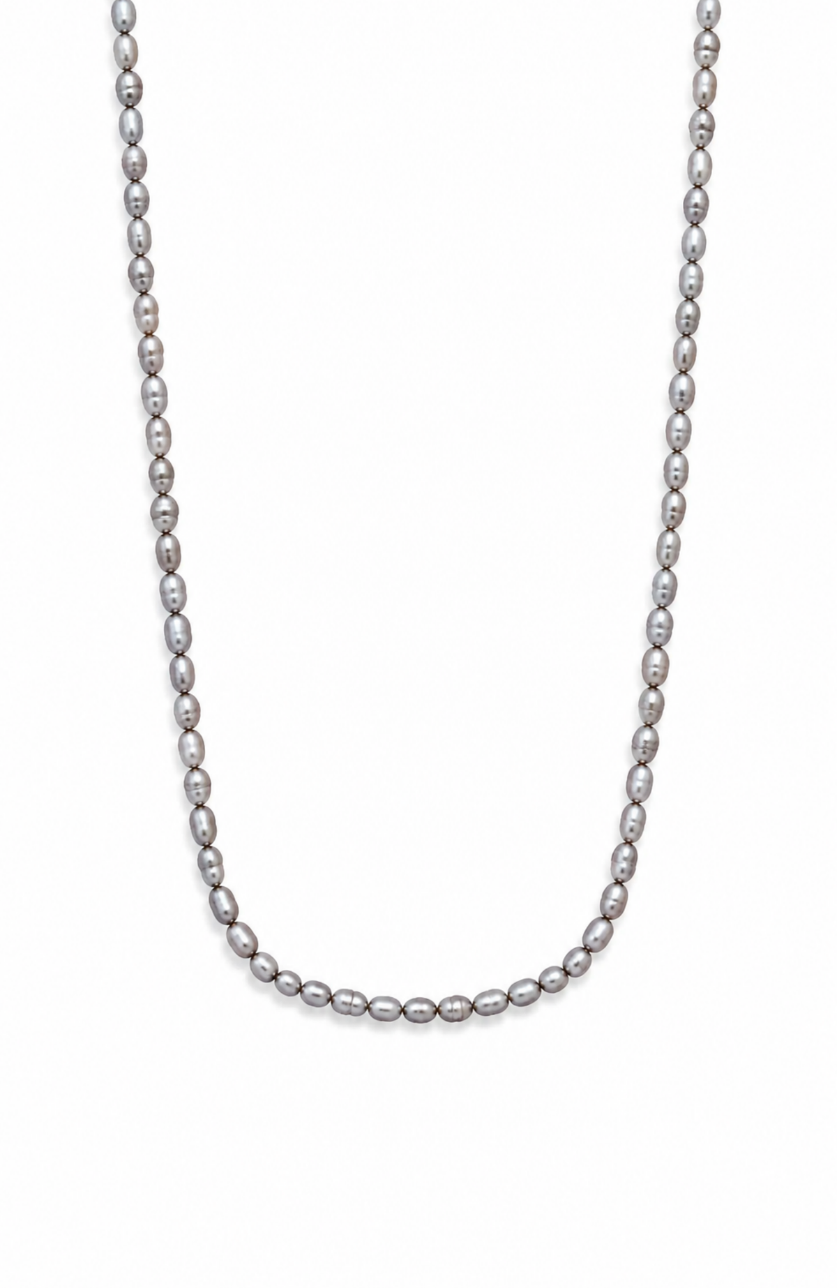 NEW NEW - Niebla Grey Fresh Water Pearl Necklace