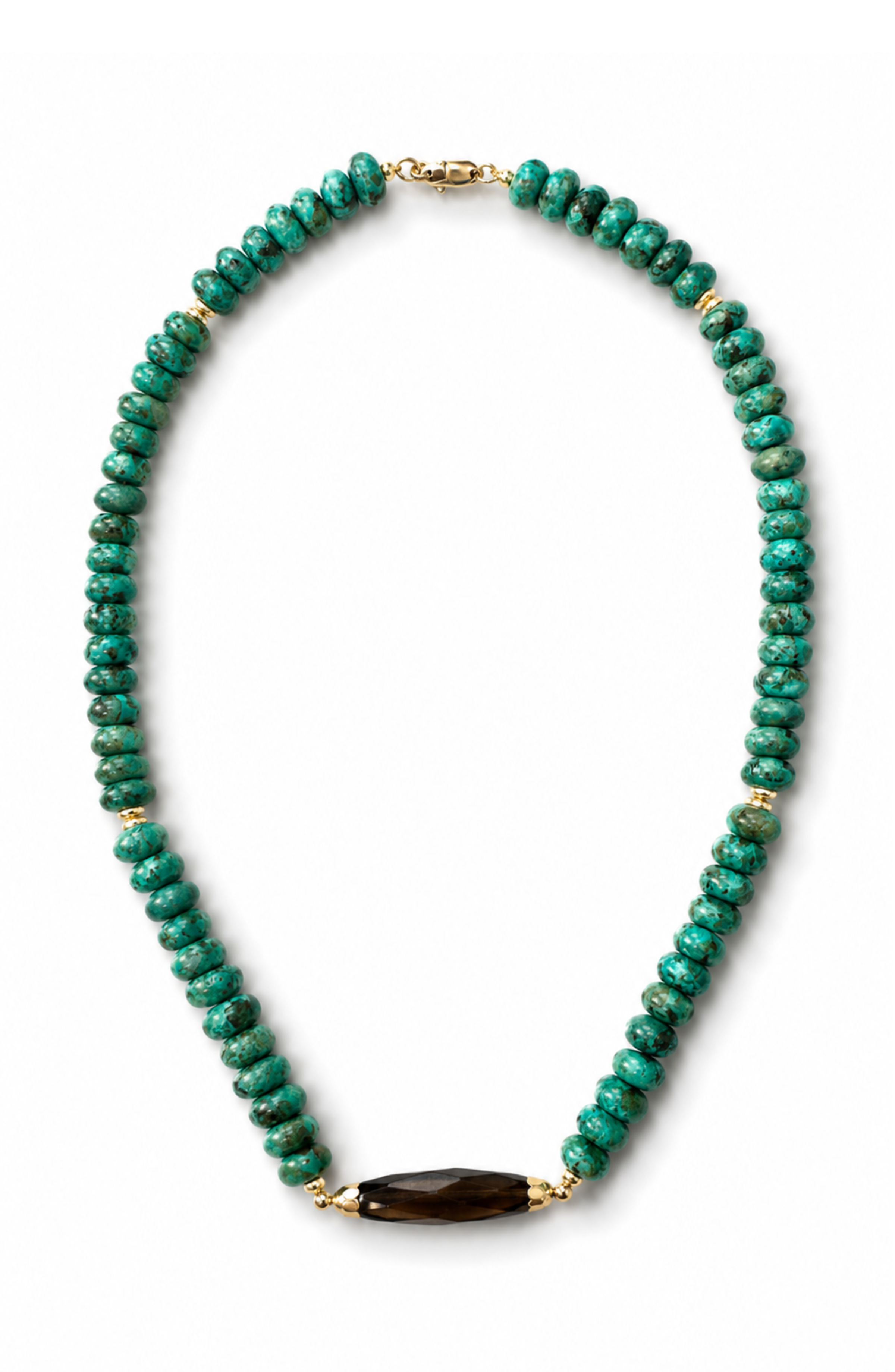 Nela Turquoise Bar Necklace