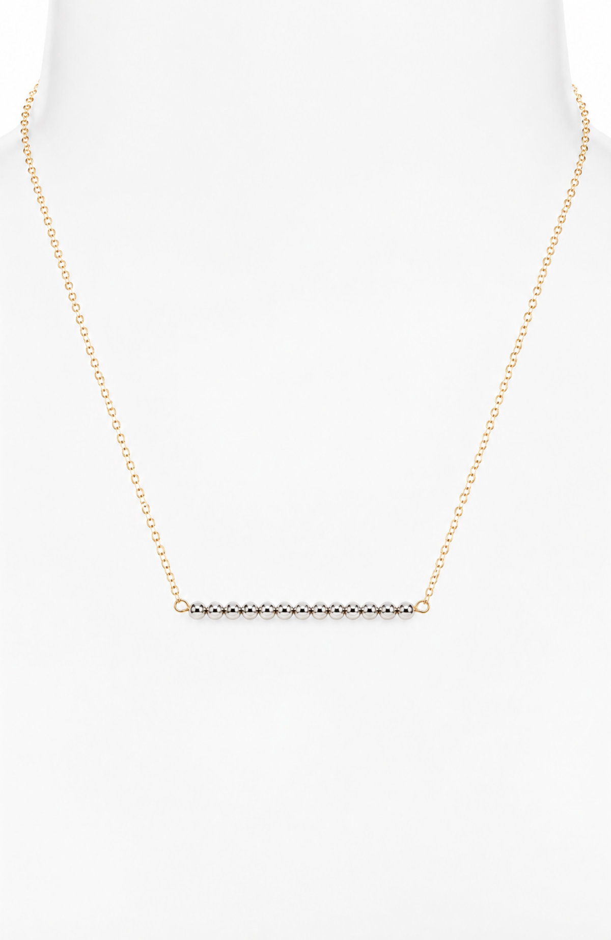 NEW NEW - Plata Sterling Silver Bar Necklace