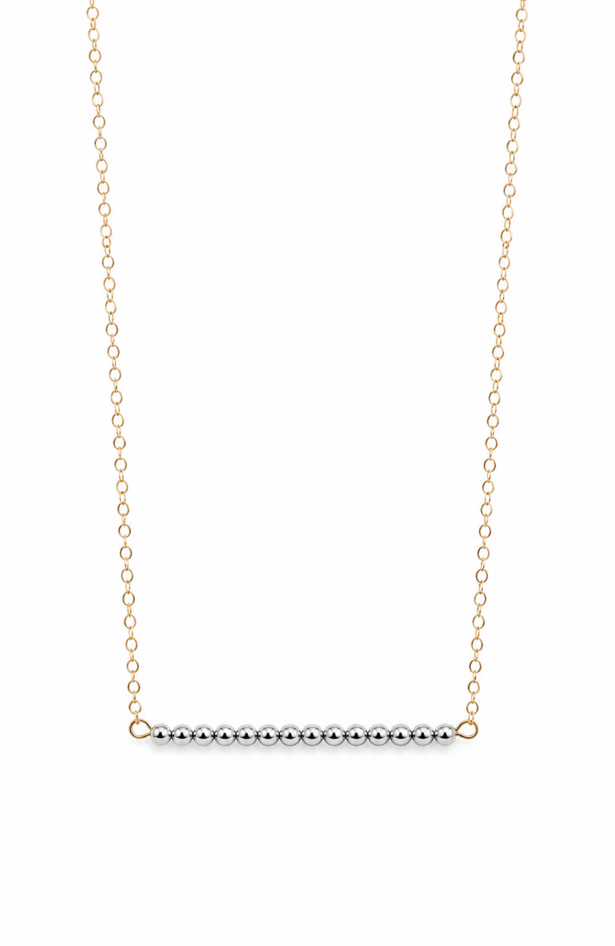 NEW NEW - Plata Sterling Silver Bar Necklace