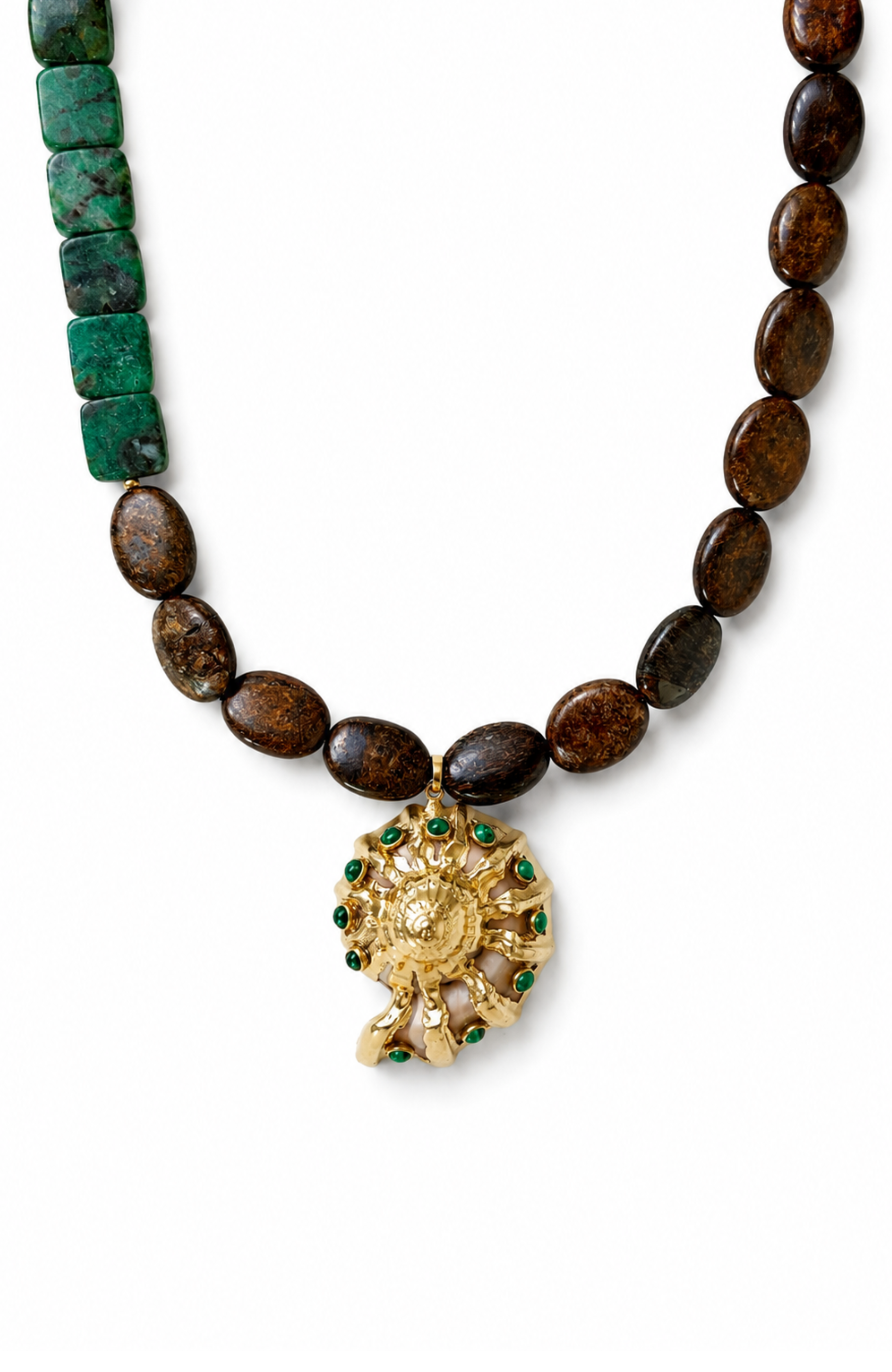 Athena Bronzite Necklace