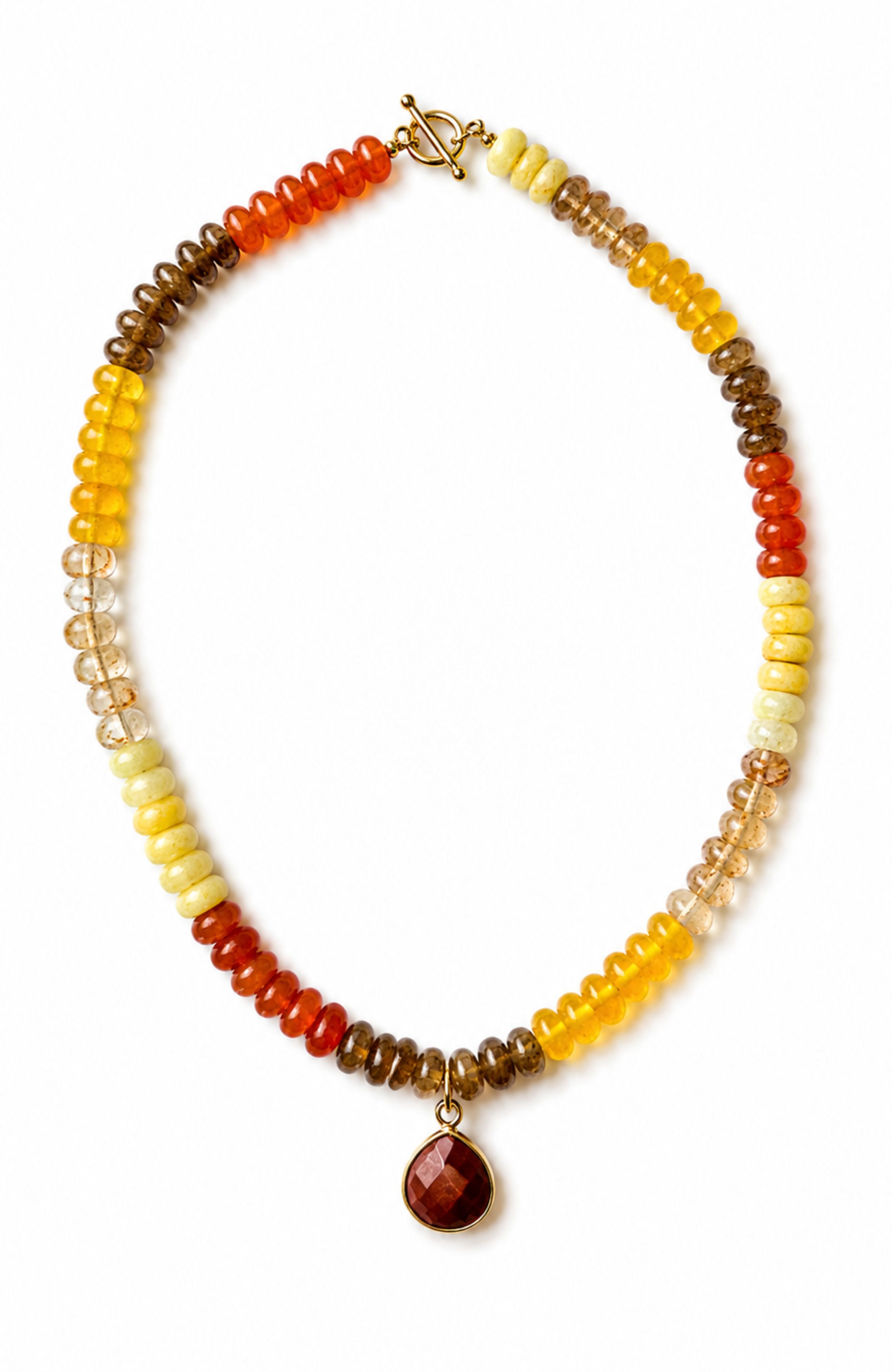 Ambera Multi-Color Enhanced Jade Necklace