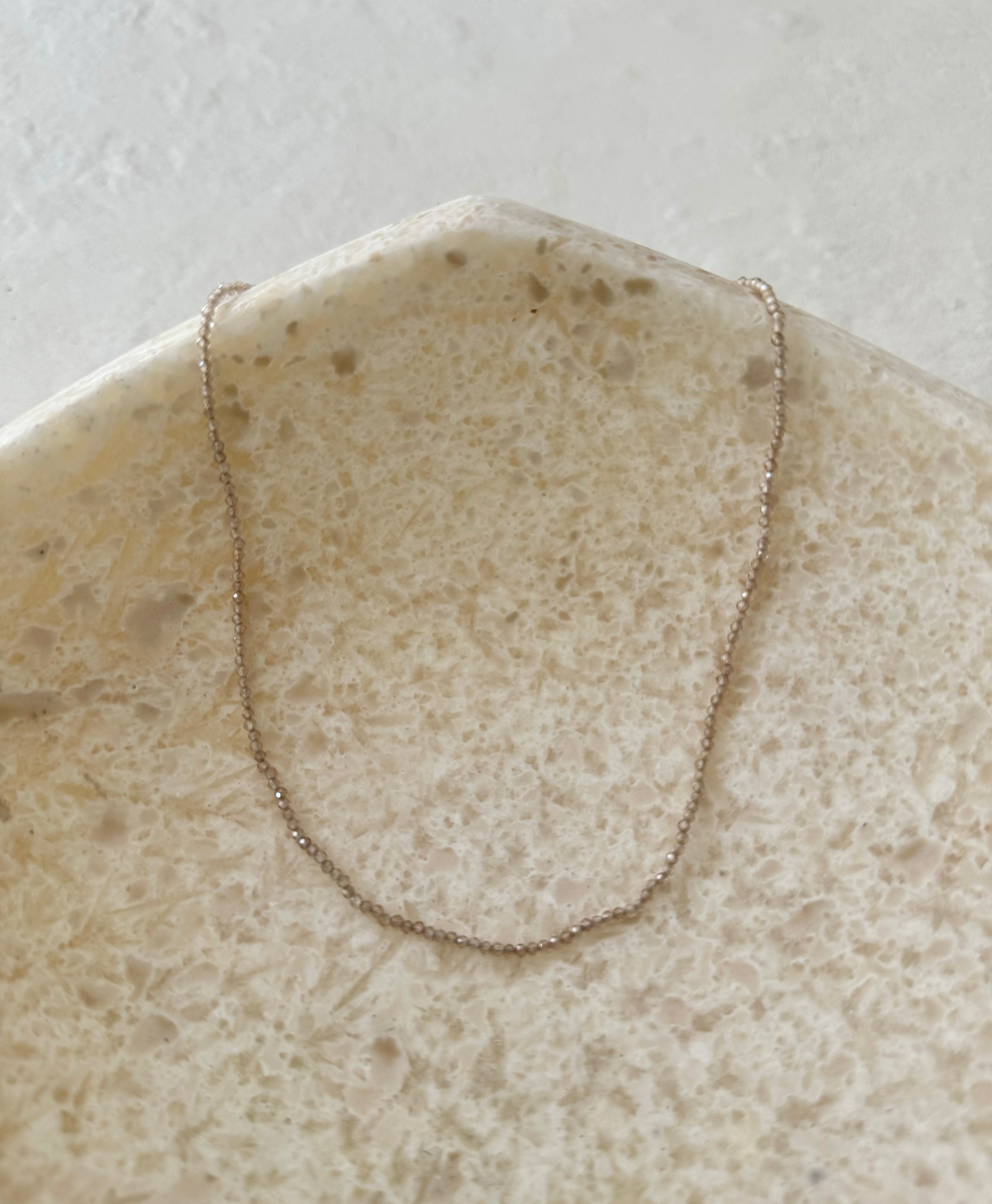 Zircon Balance Necklace