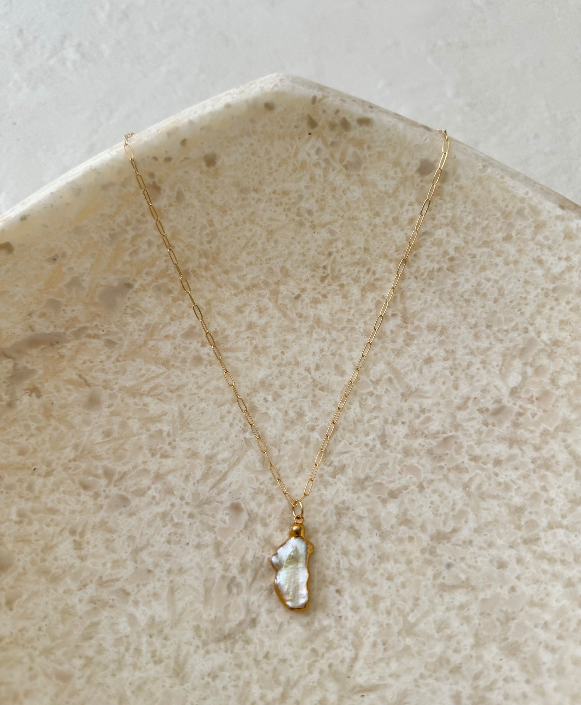 Toji Pearl Pendant Necklace