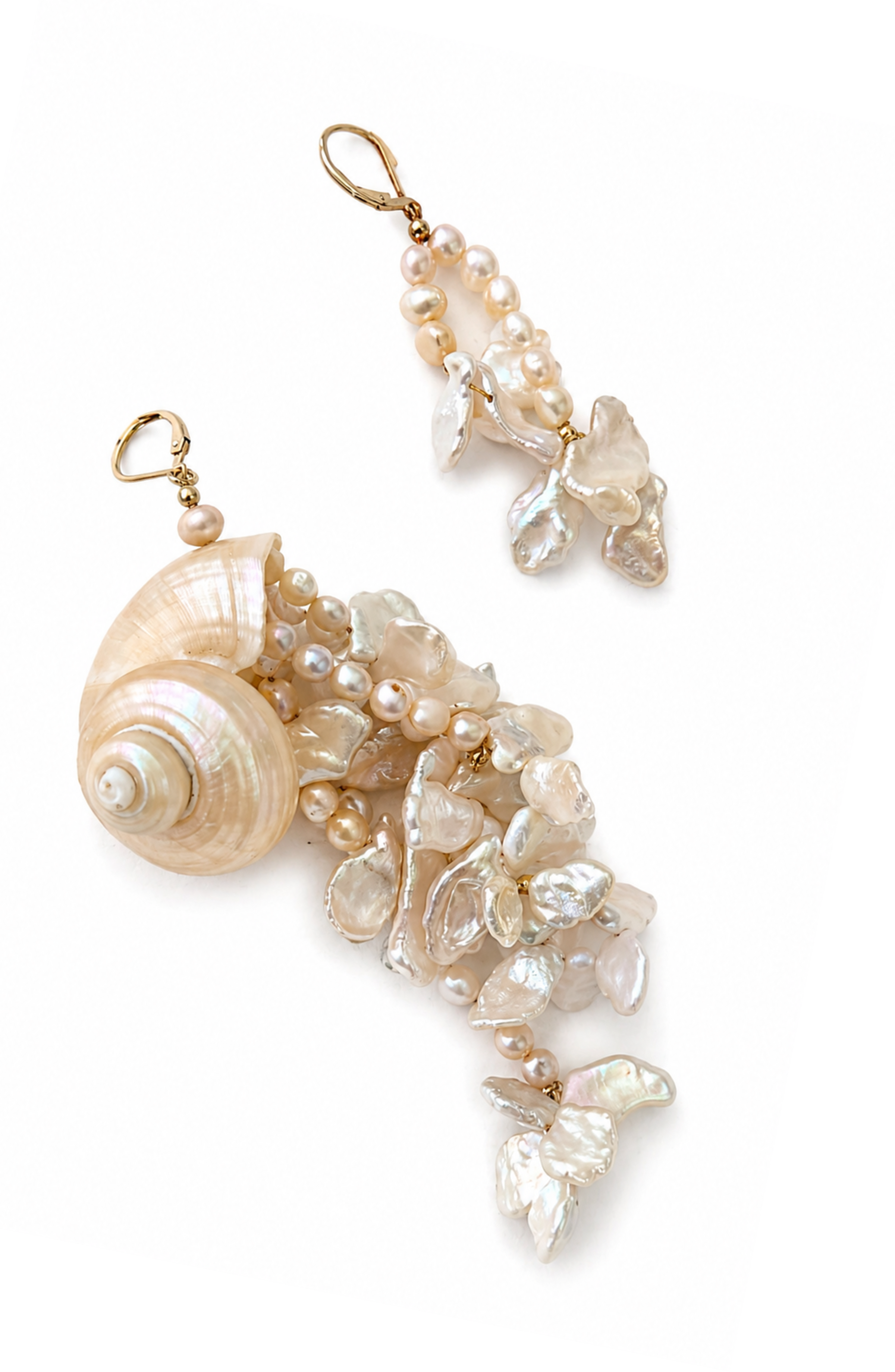 Mareah Pearl Shell Earring Pair