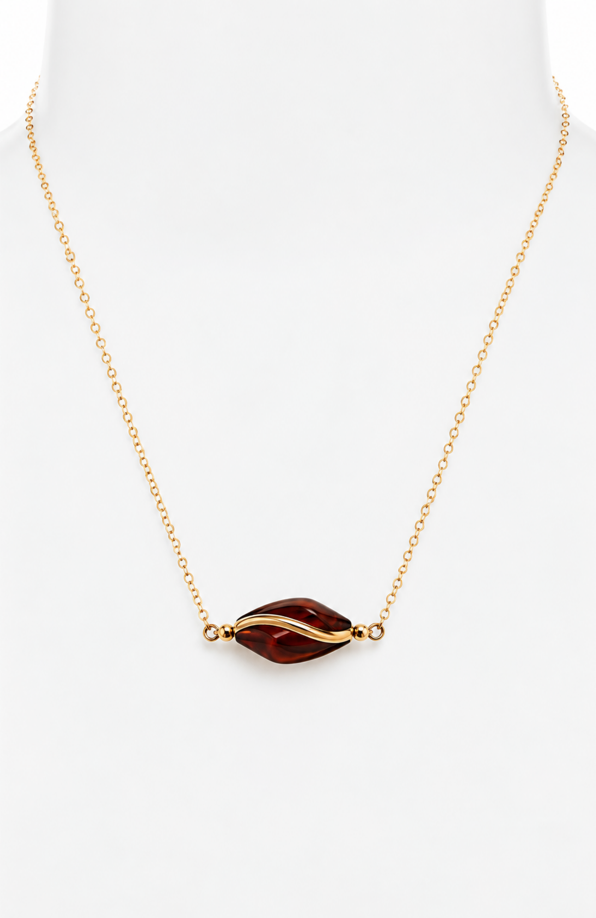 NEW NEW - Amara Red Jasper Pendant Necklace
