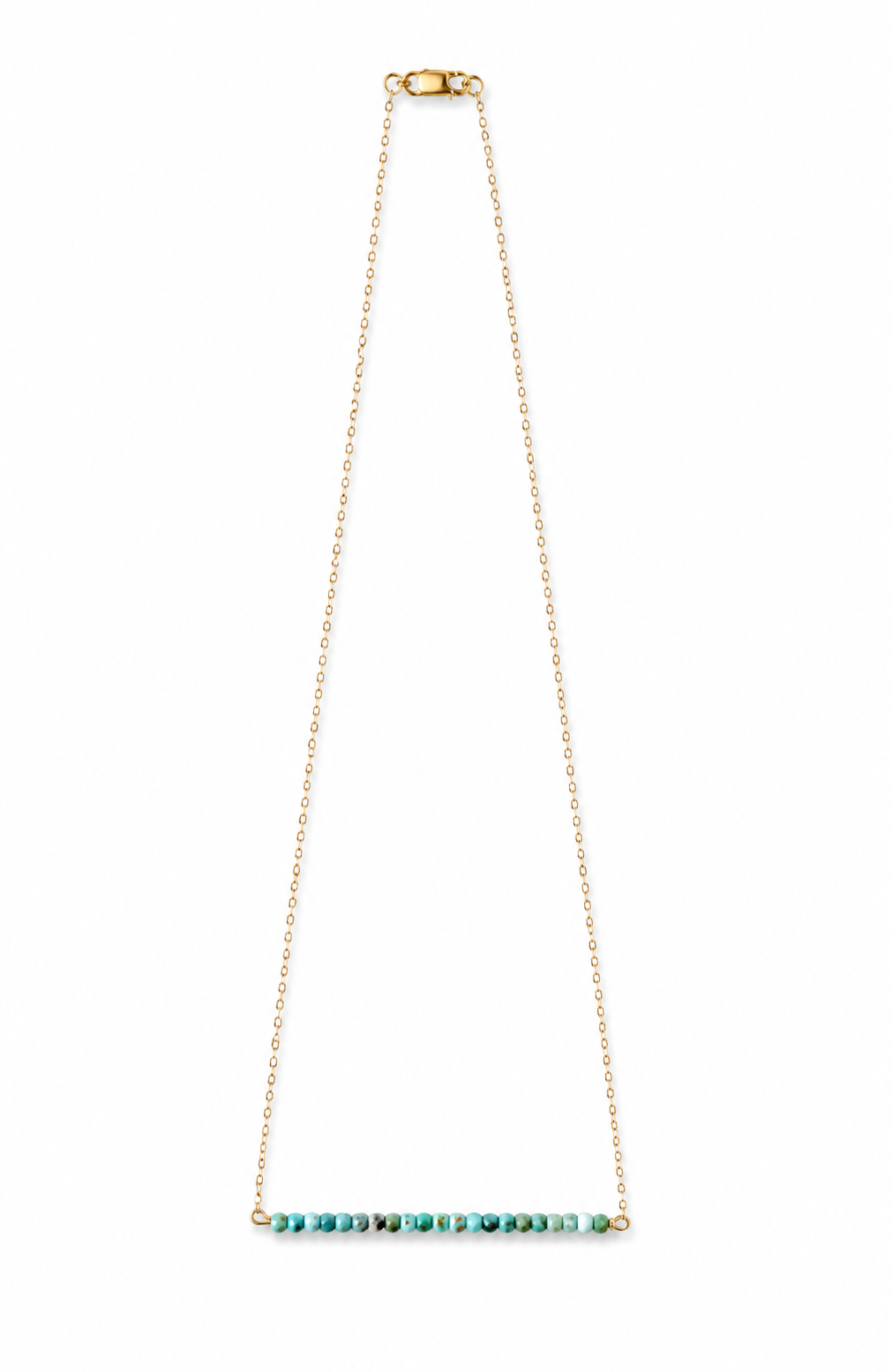 Kesa Turquoise Tranquility Bar Necklace