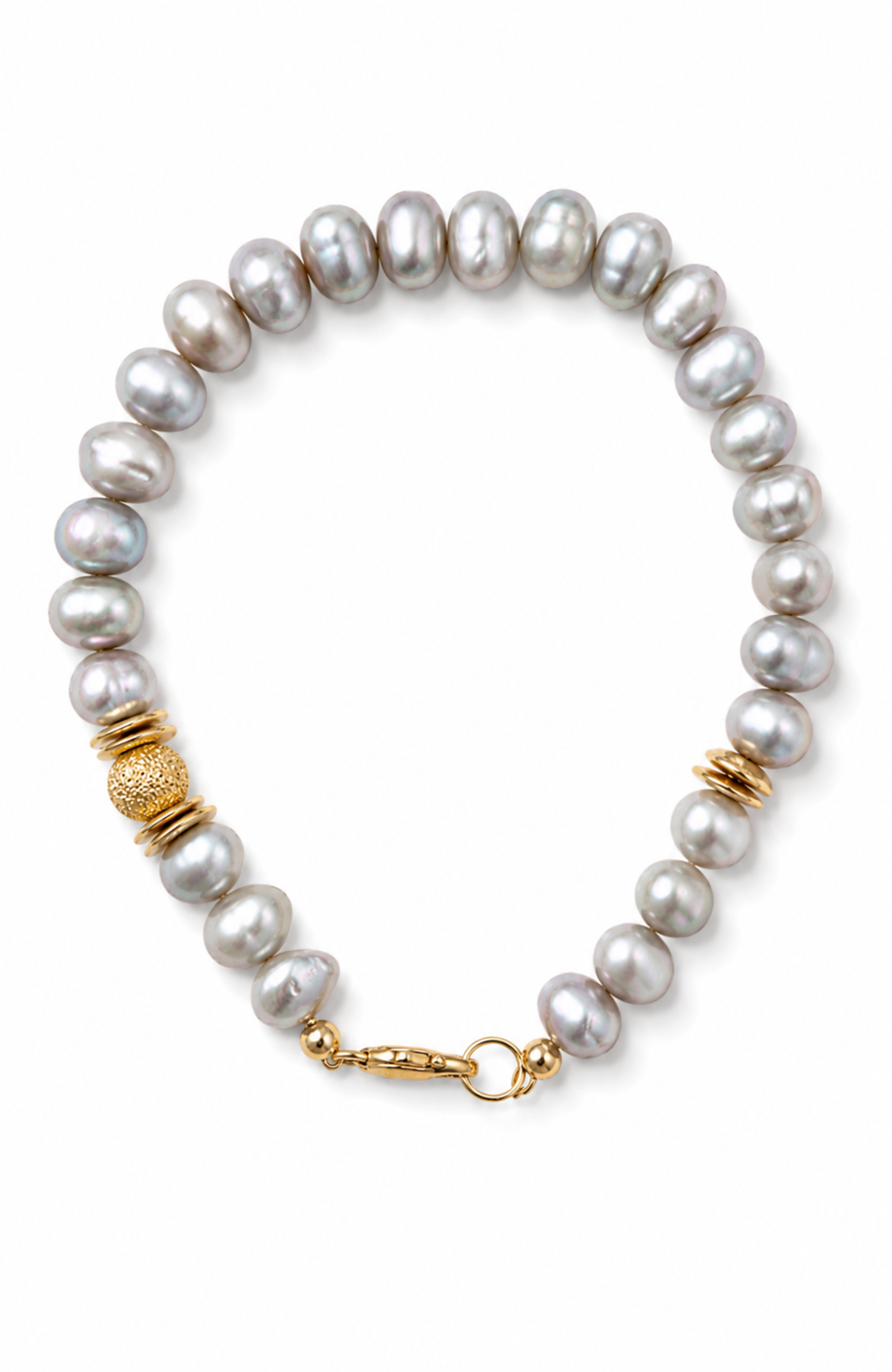 Cinzento Pearl Bracelet