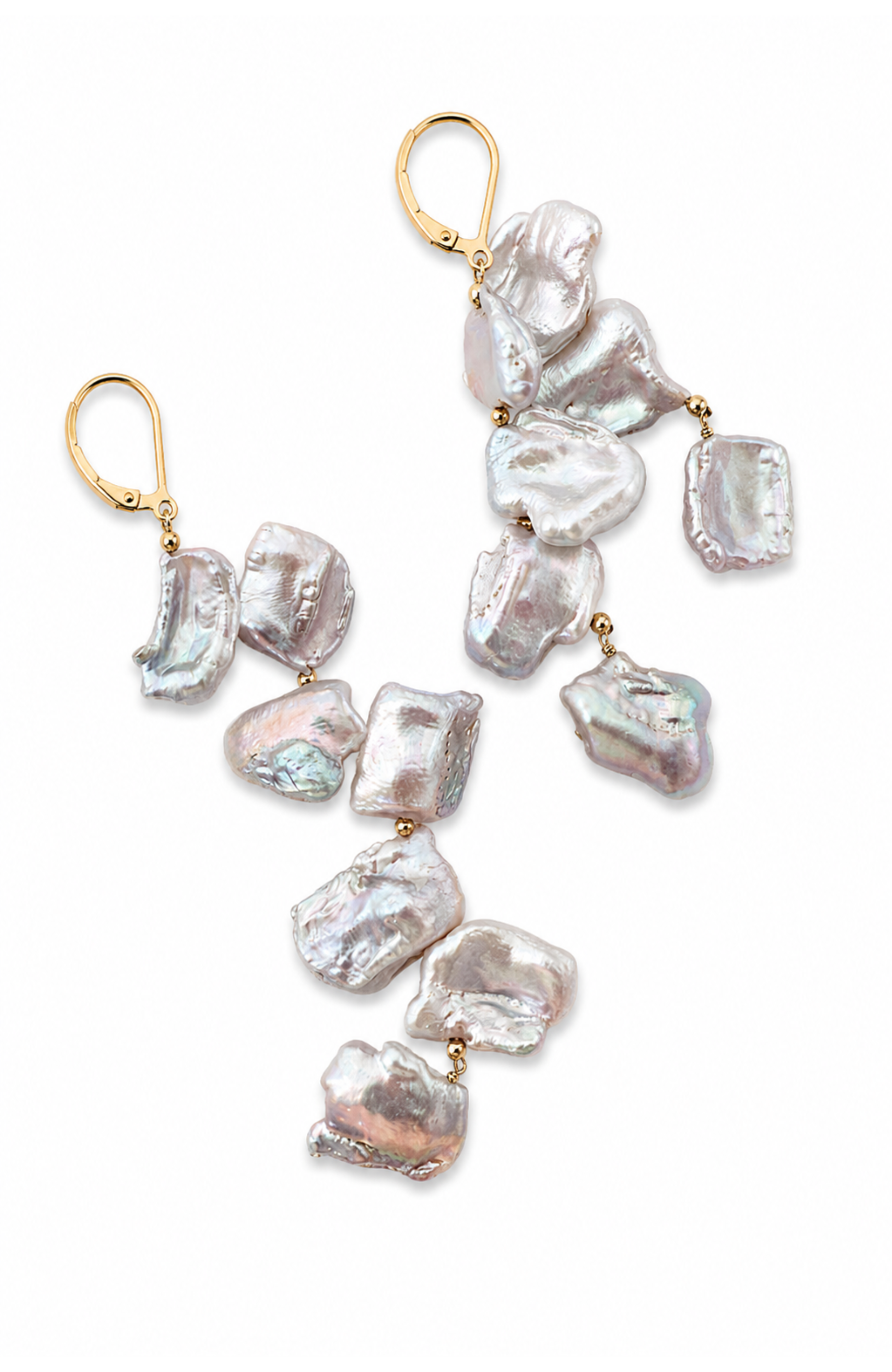Cazta Asymmetrical Earring Pair
