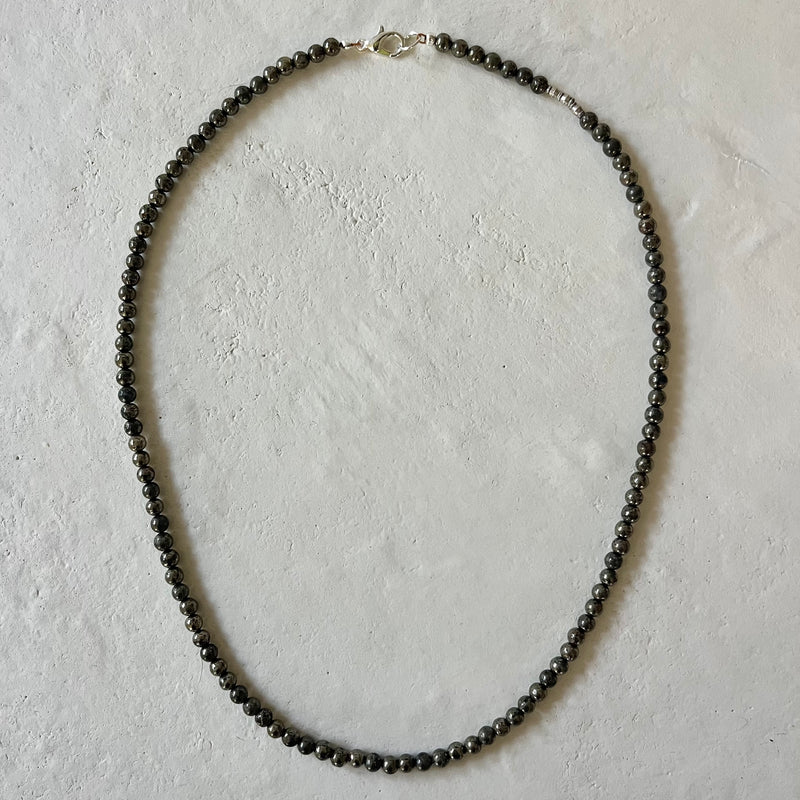 Lunex Pyrite Necklace