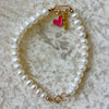 Rondella Heart and Love Charm Valentine's Bracelet