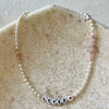 Loved Personalized BFF Rose Quartz Necklace