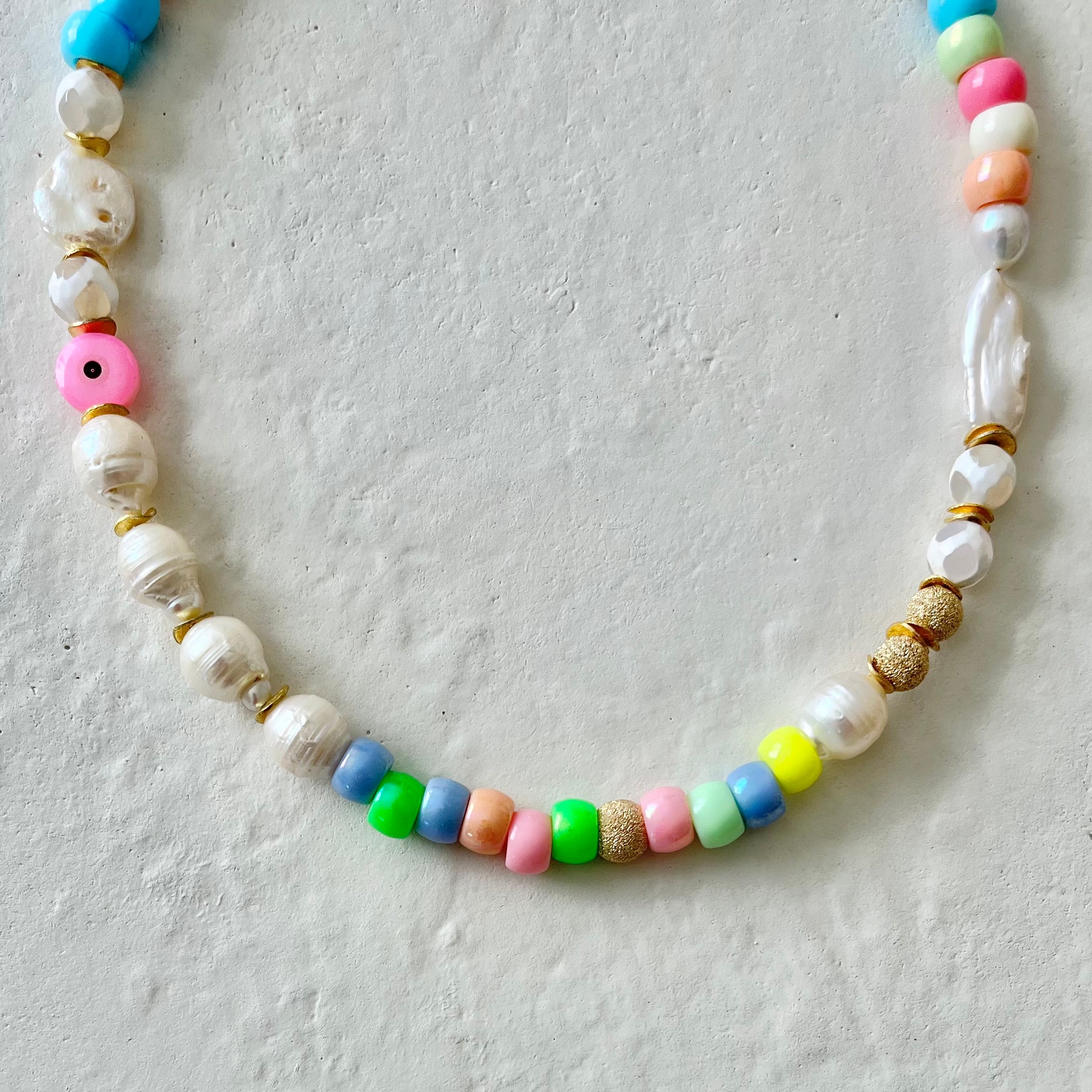7 best rainbow beaded necklaces from Missoma to Timeless Pearly