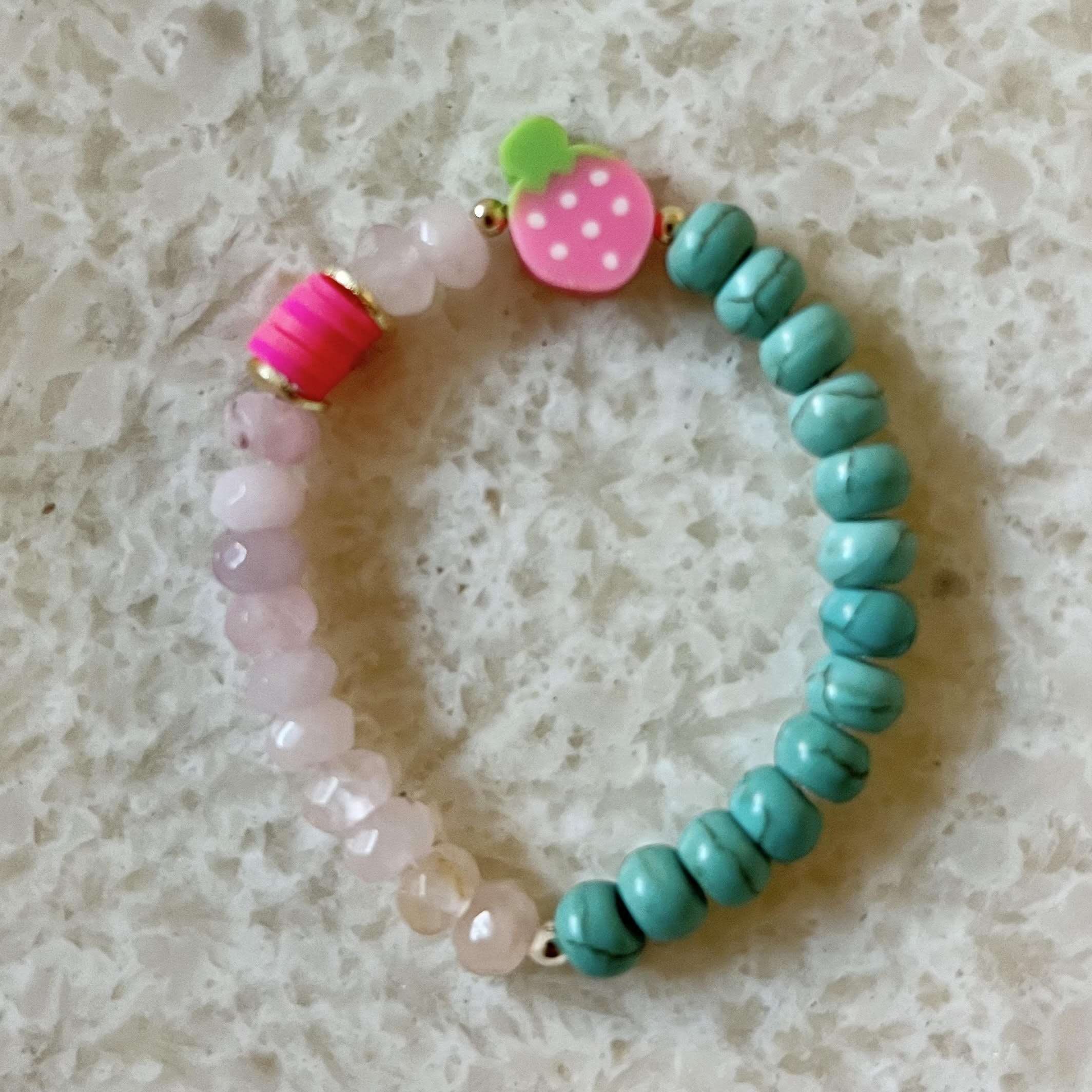 Nena Rose Quartz Bracelet